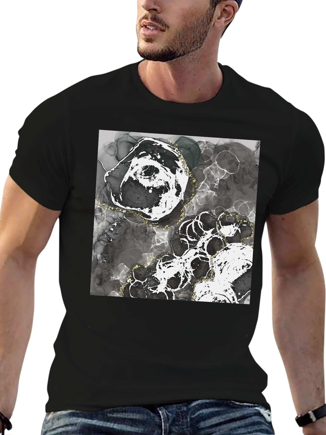 Abstract Art Graphic T-Shirt