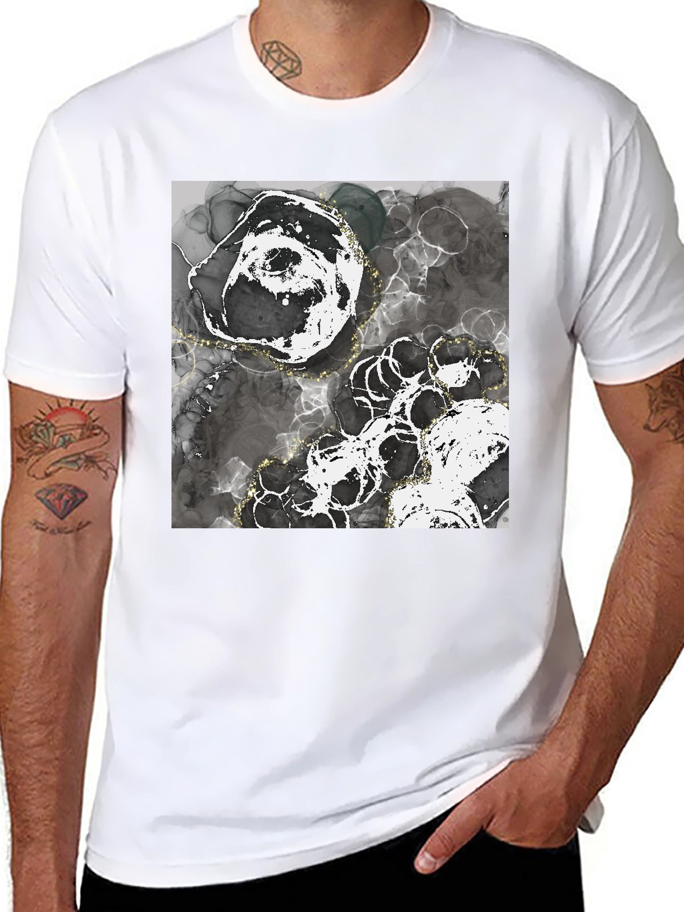 Abstract Art Graphic T-Shirt