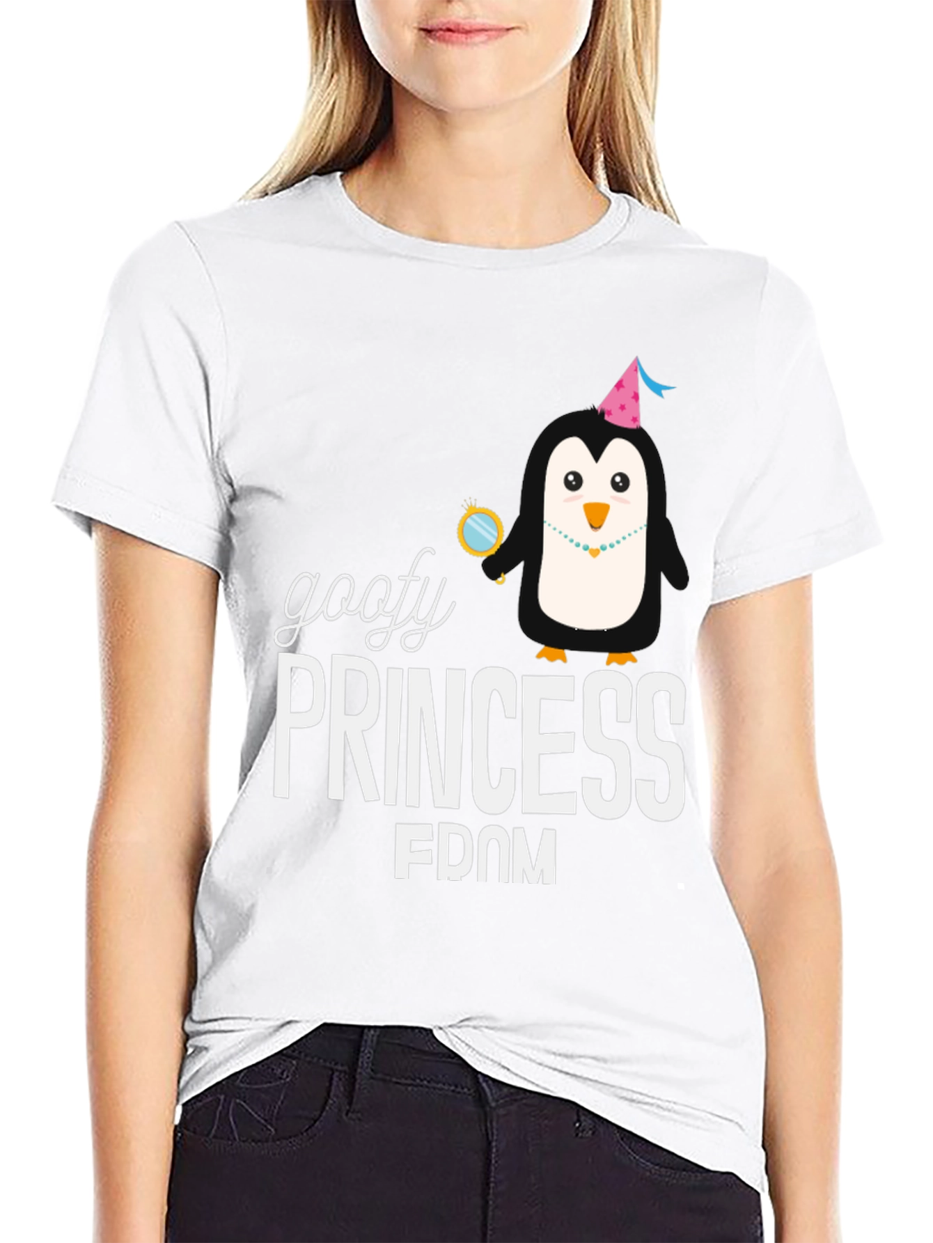 Goofy Princess FDOM Penguin T-Shirt