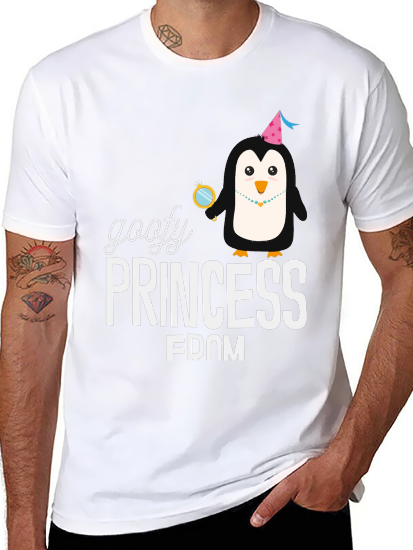 Goofy Princess FDOM Penguin T-Shirt