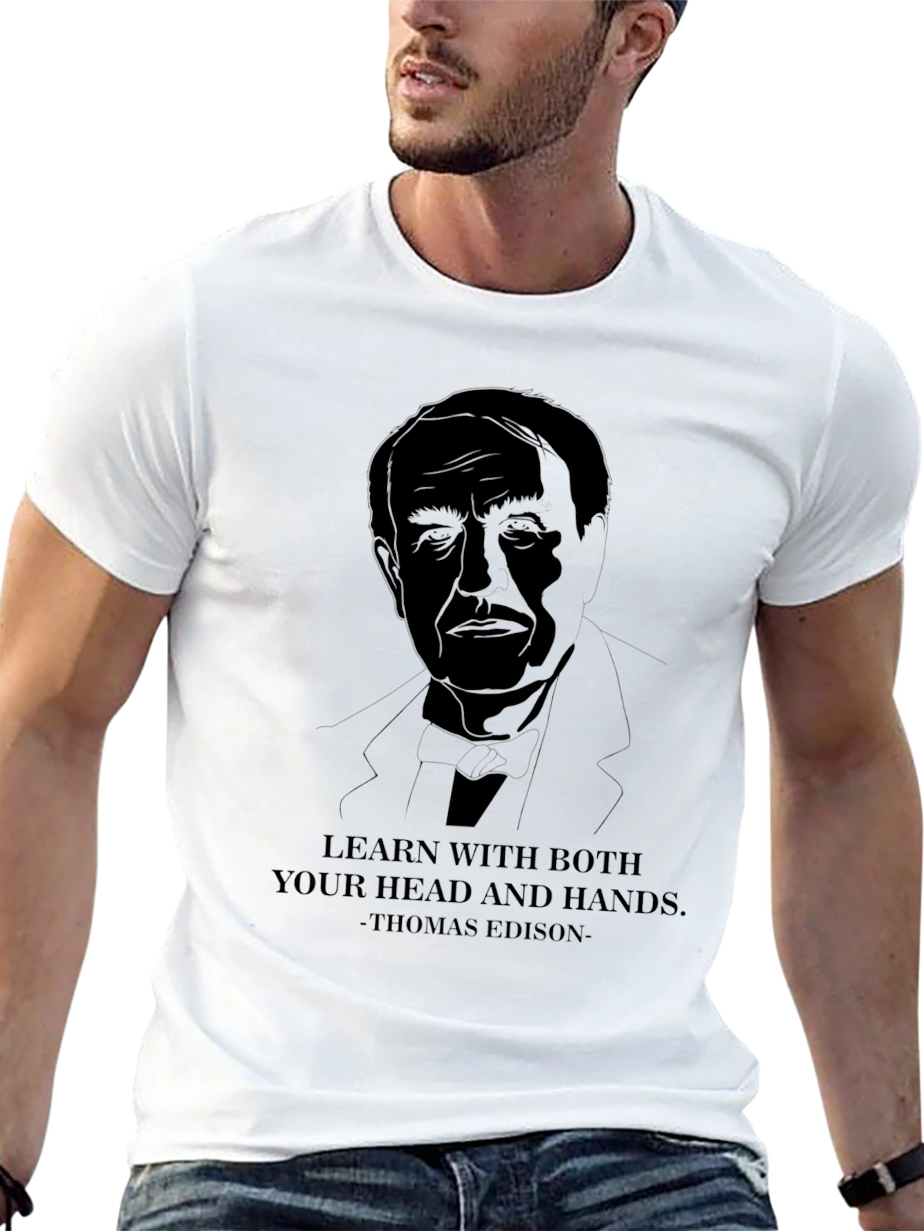 Thomas Edison Learn With Both T-Shirt