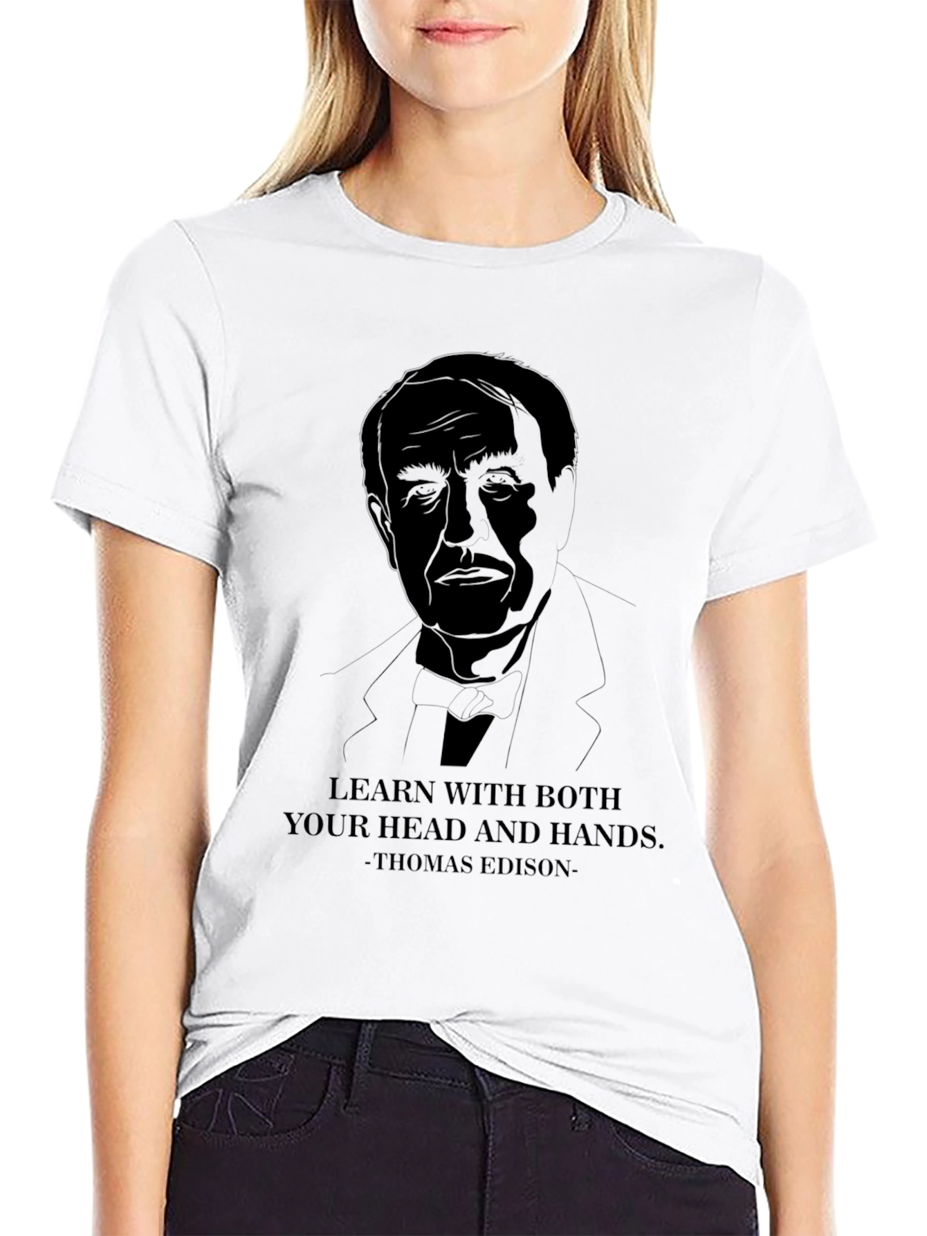 Thomas Edison Learn With Both T-Shirt