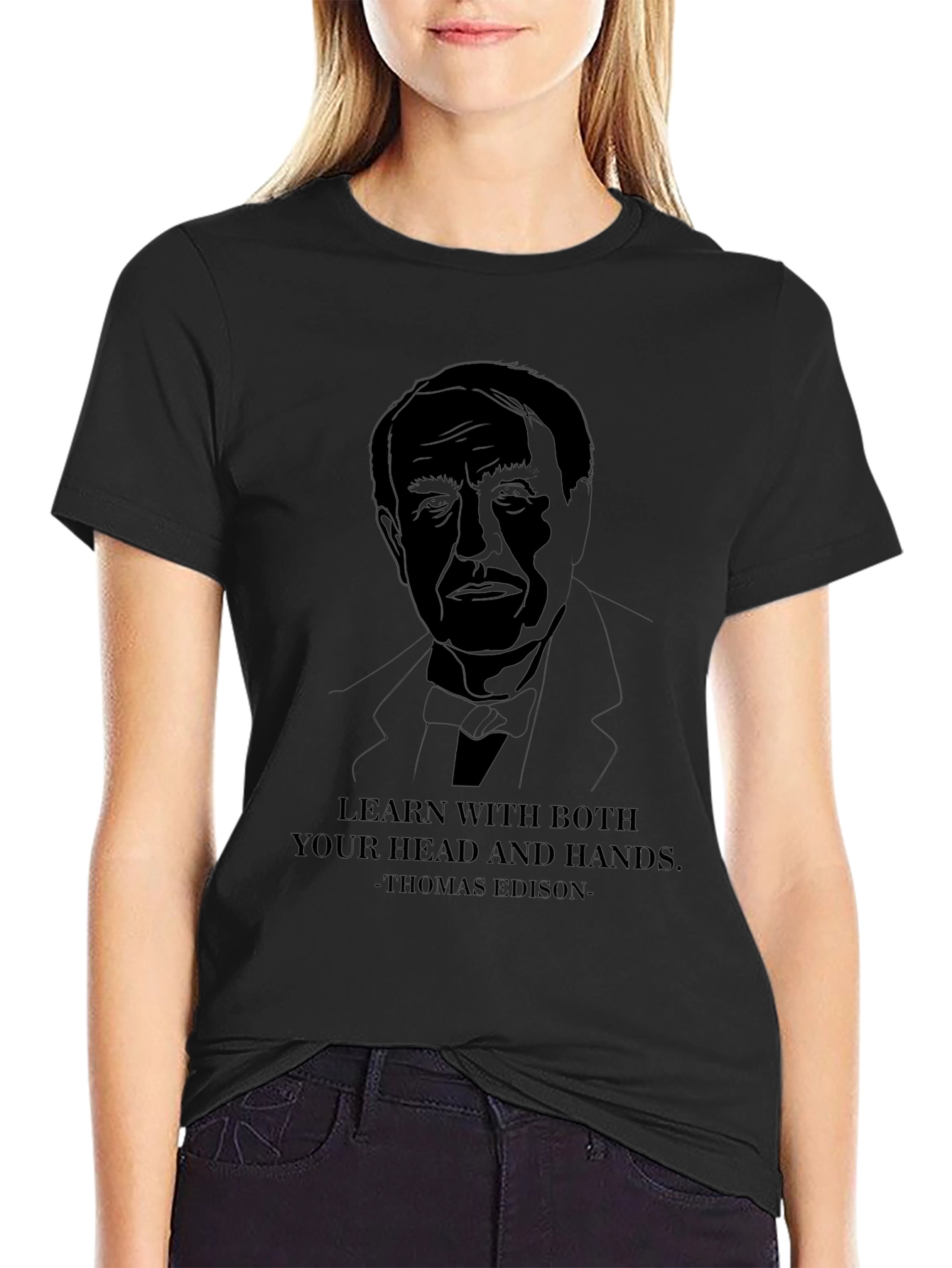Thomas Edison Learn With Both T-Shirt