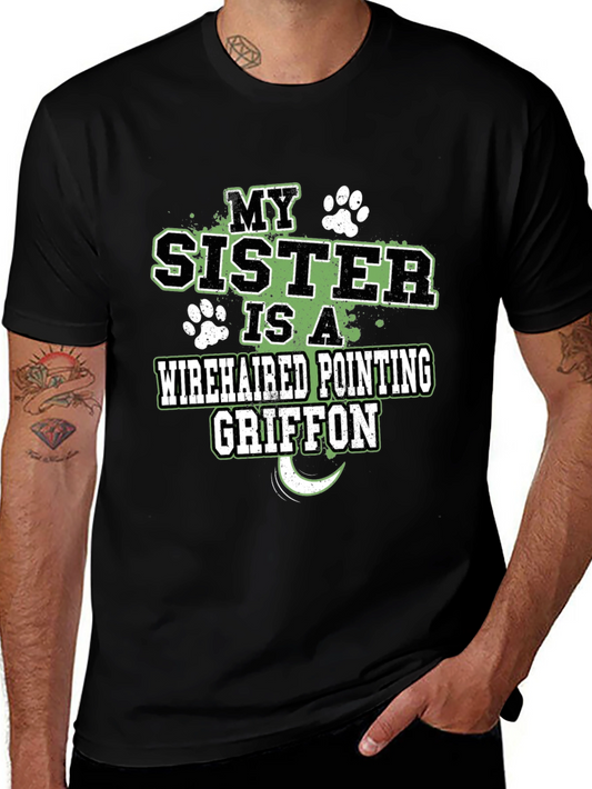 Wirehaired Pointing Griffon Sister T-Shirt