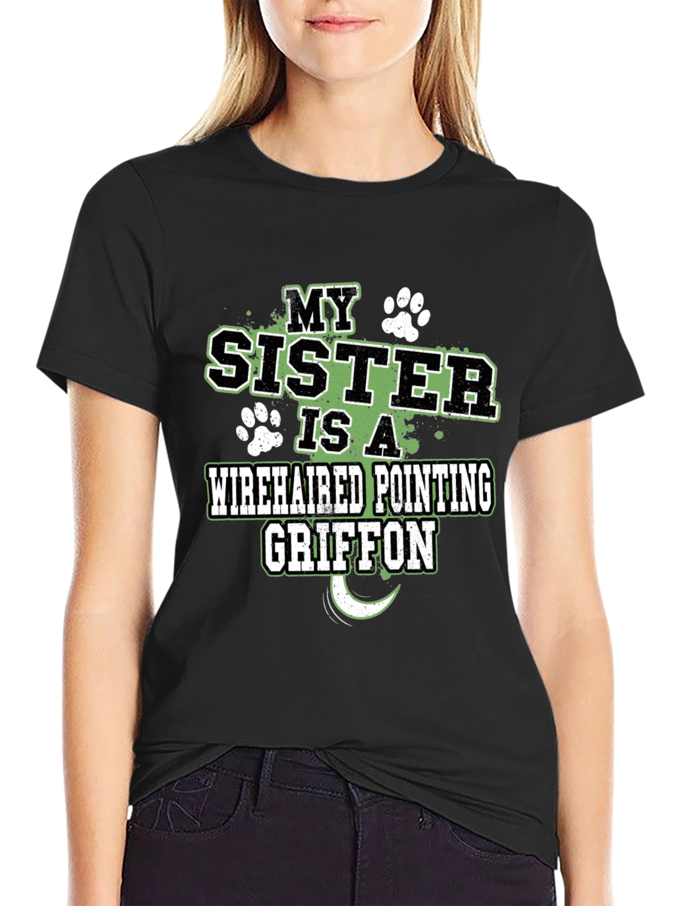 Wirehaired Pointing Griffon Sister T-Shirt