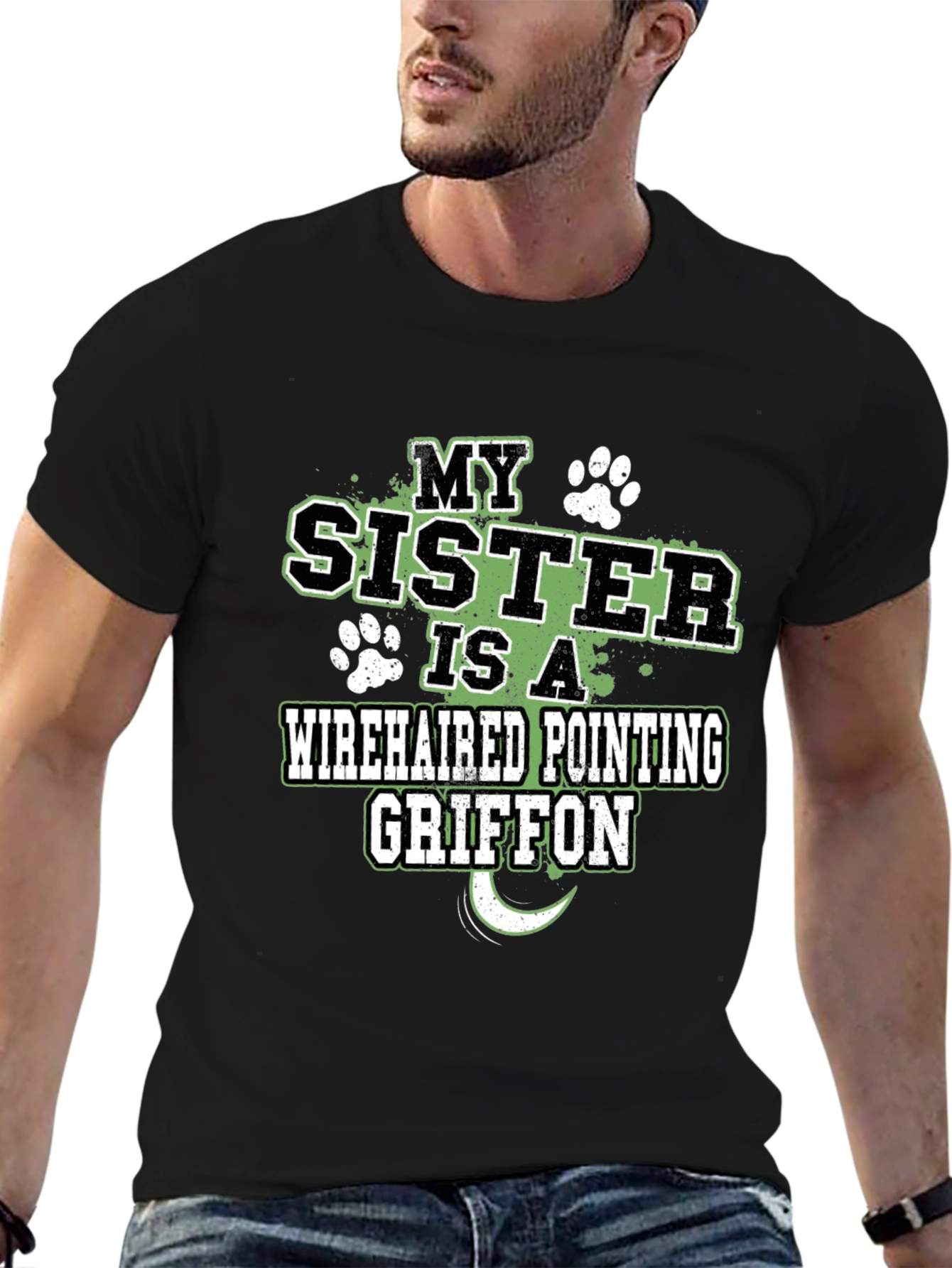 Wirehaired Pointing Griffon Sister T-Shirt