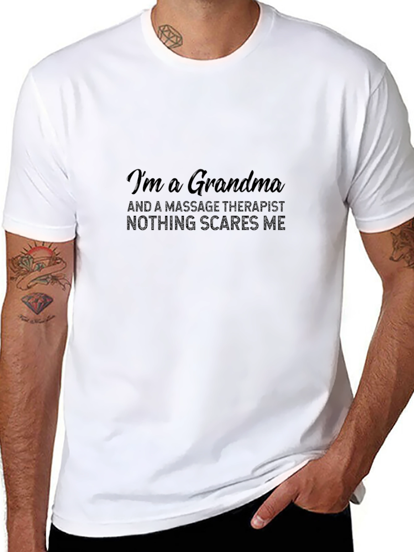 Grandma Massage Therapist Graphic Tee