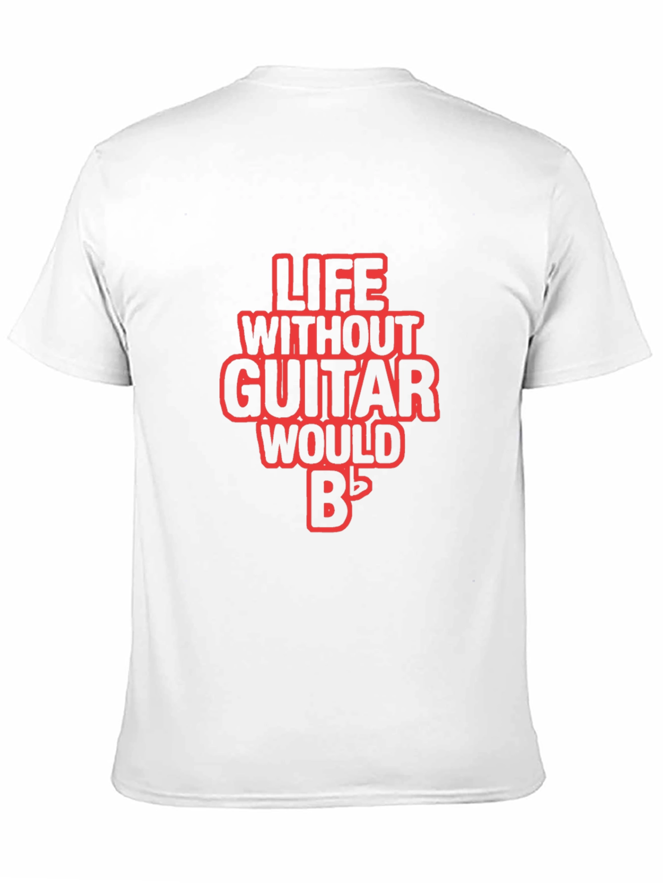 Life Without Guitar T-Shirt - Musician Tee