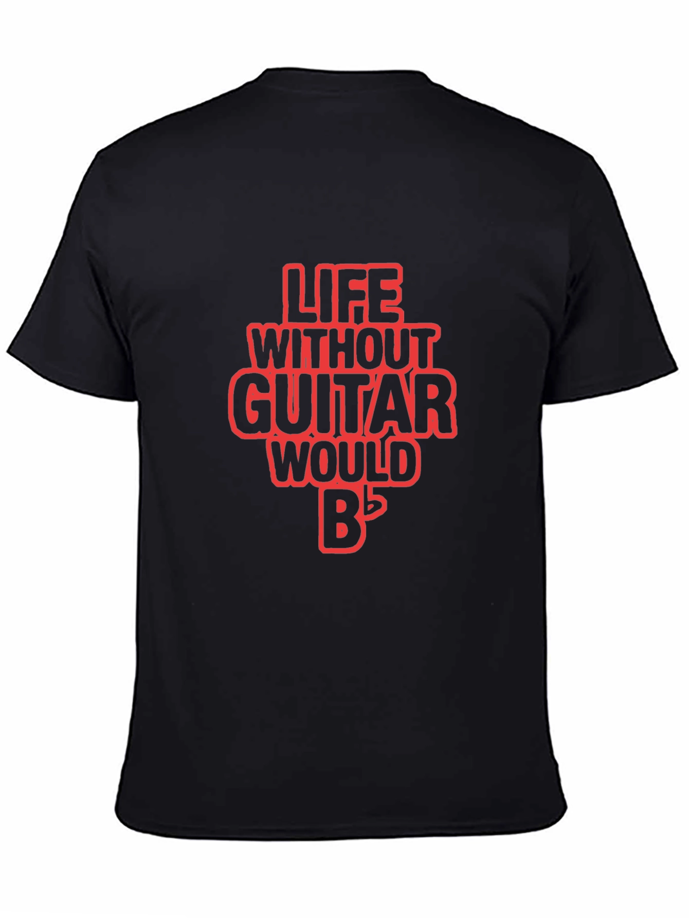 Life Without Guitar T-Shirt - Musician Tee