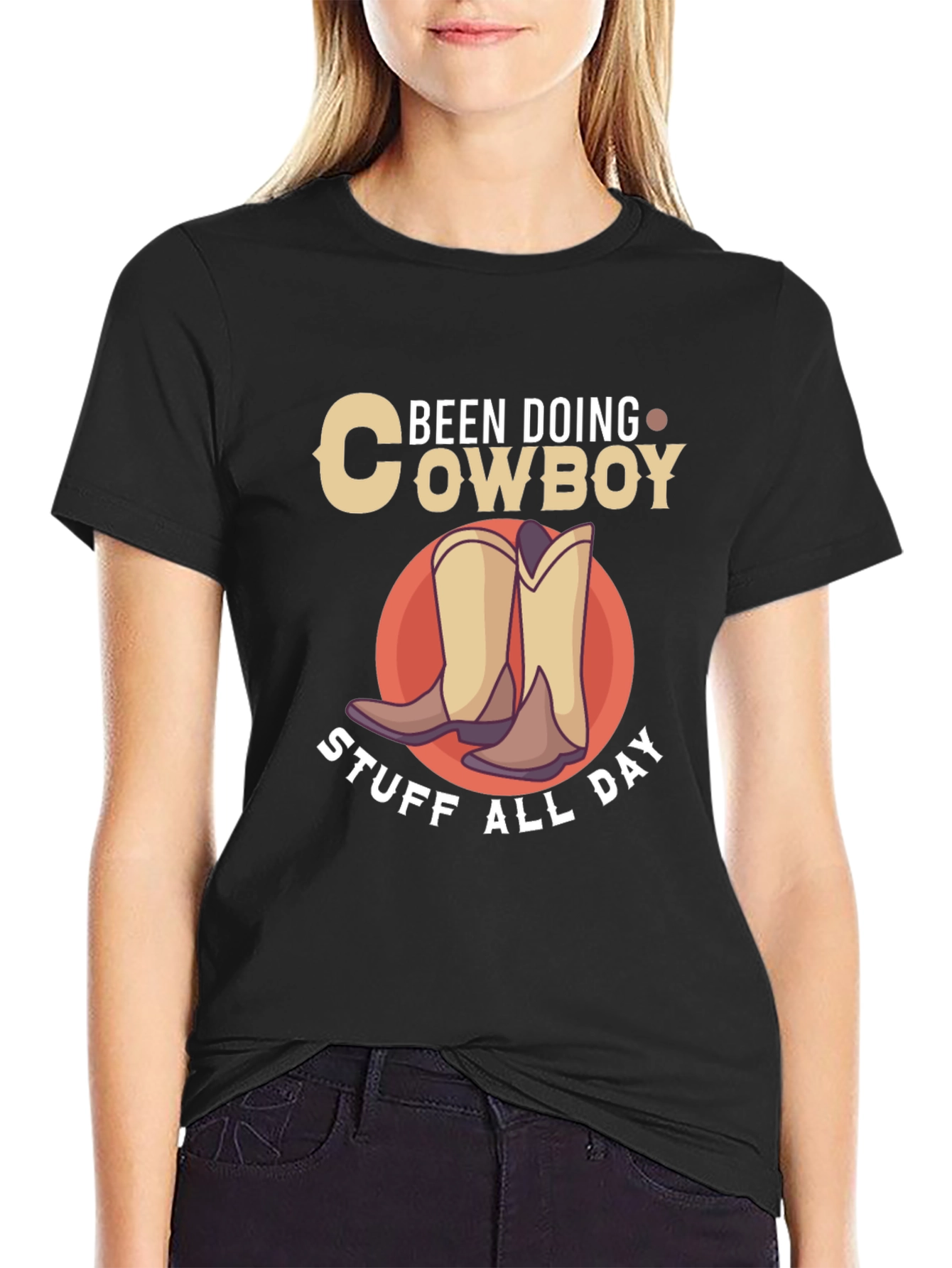 Cowboy Stuff All Day Graphic T-Shirt