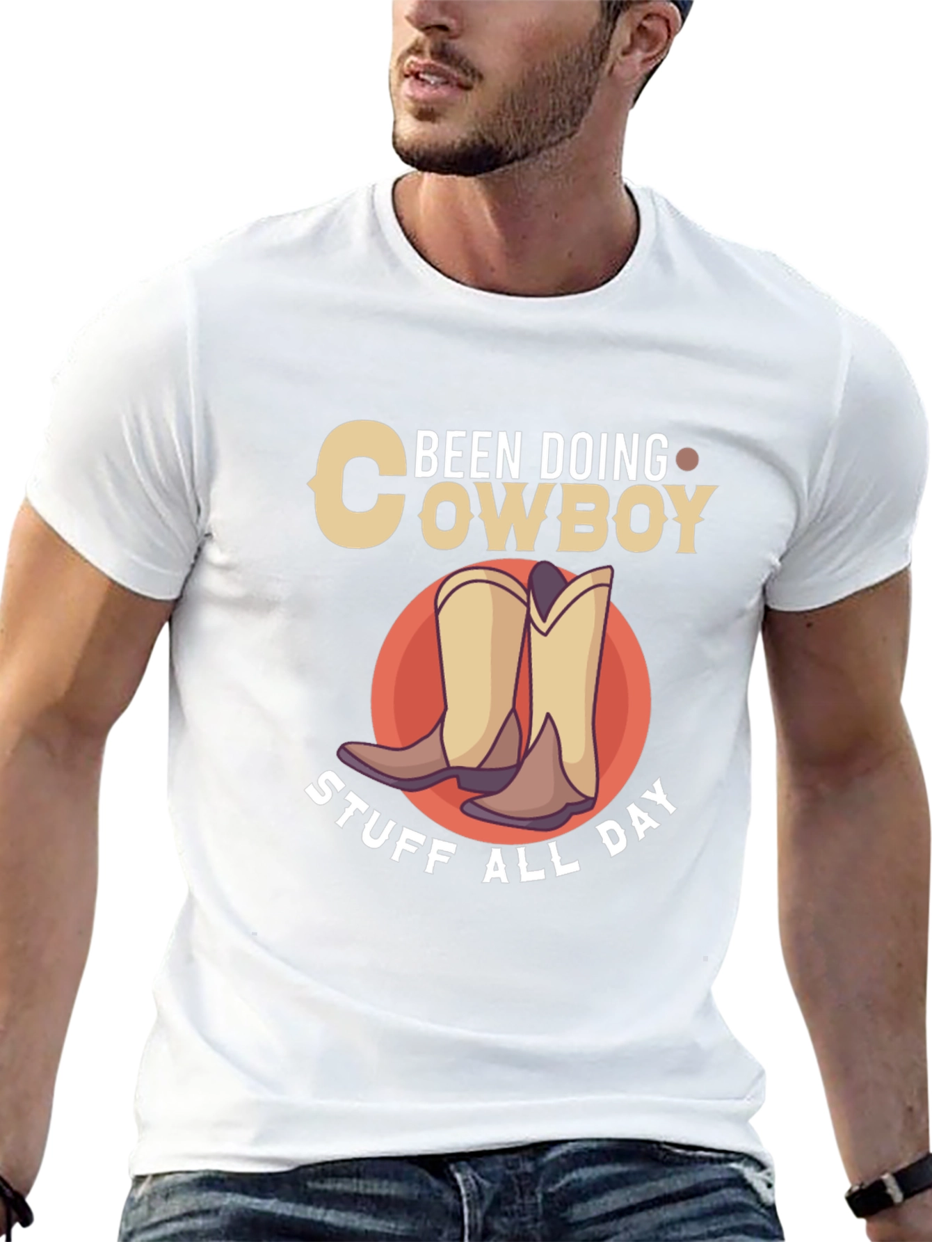 Cowboy Stuff All Day Graphic T-Shirt
