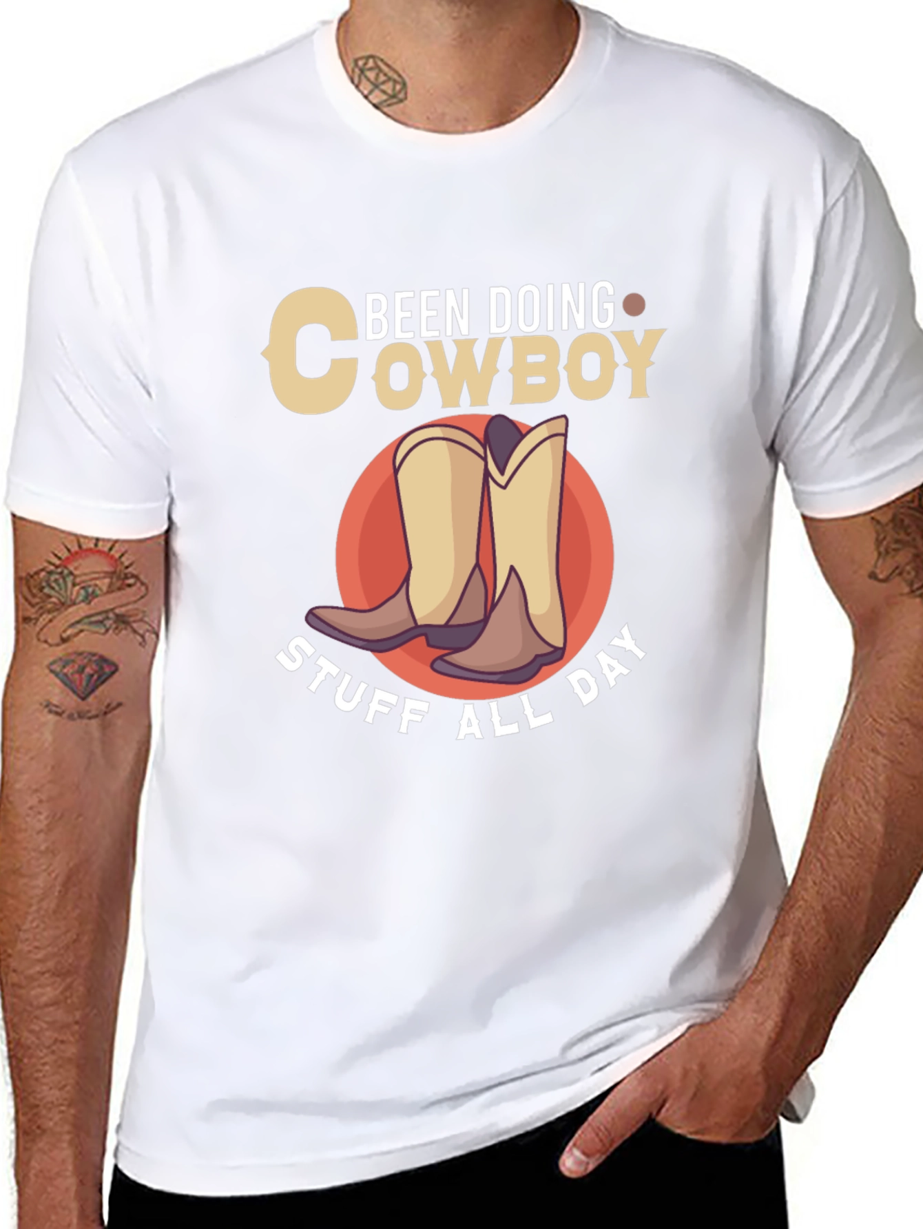 Cowboy Stuff All Day Graphic T-Shirt