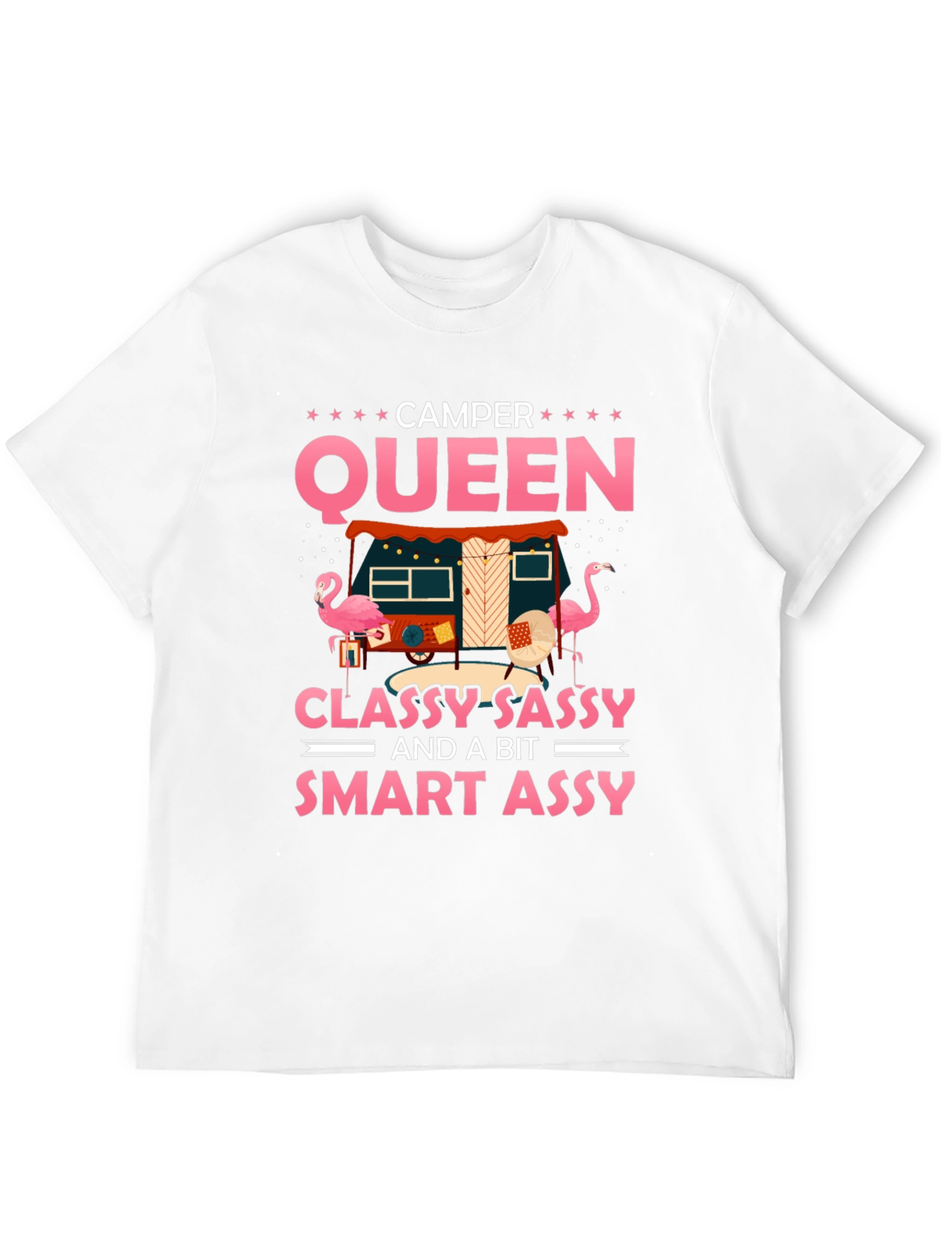 Camper Queen T-Shirt - Classy Sassy & Smart