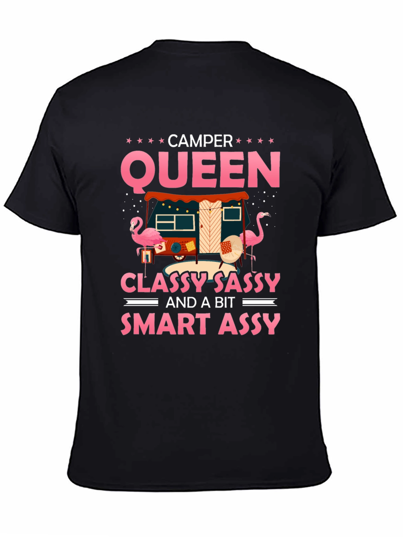 Camper Queen T-Shirt - Classy Sassy & Smart
