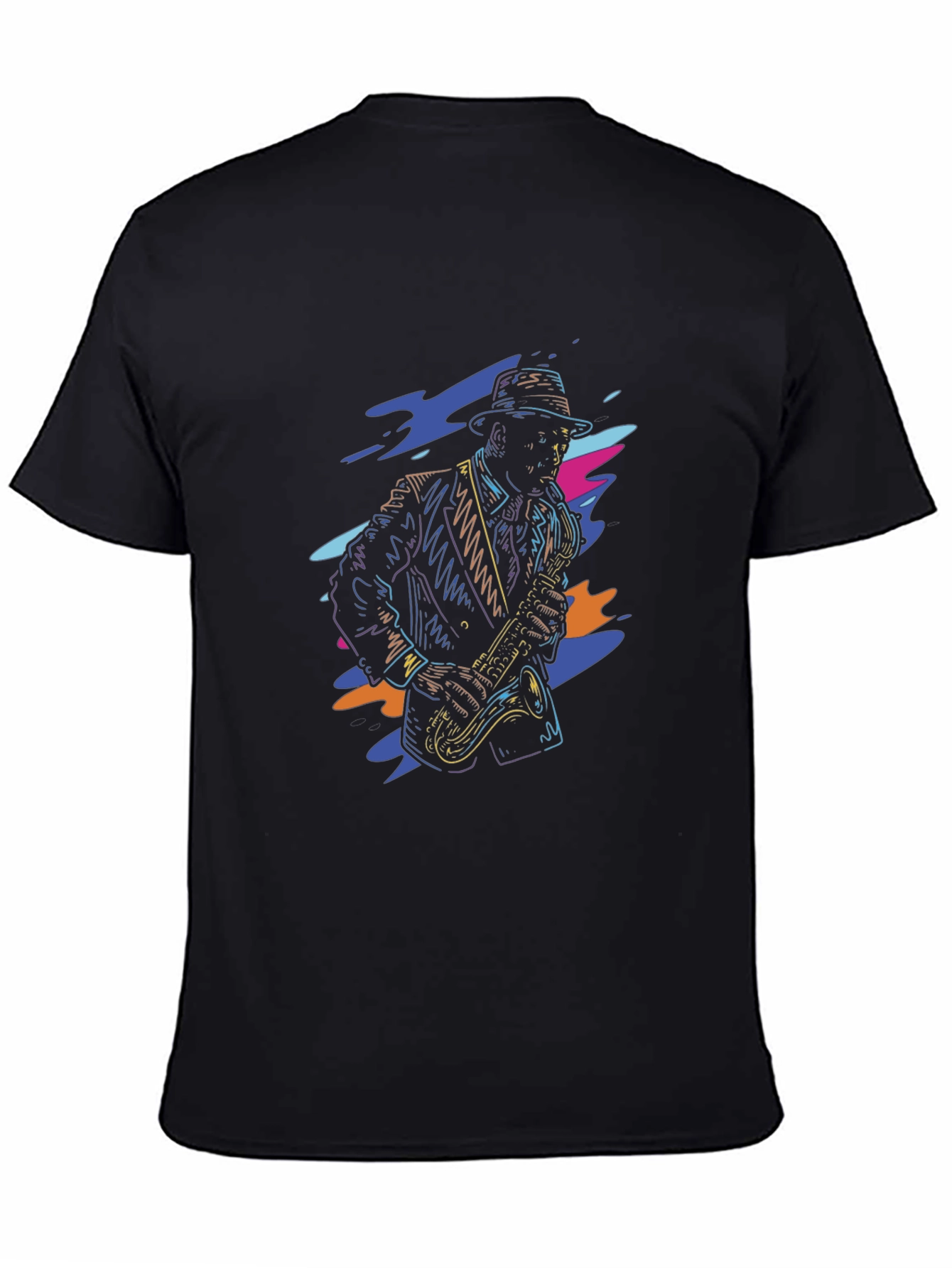 Cool Jazz Musician T-Shirt - Unique Design