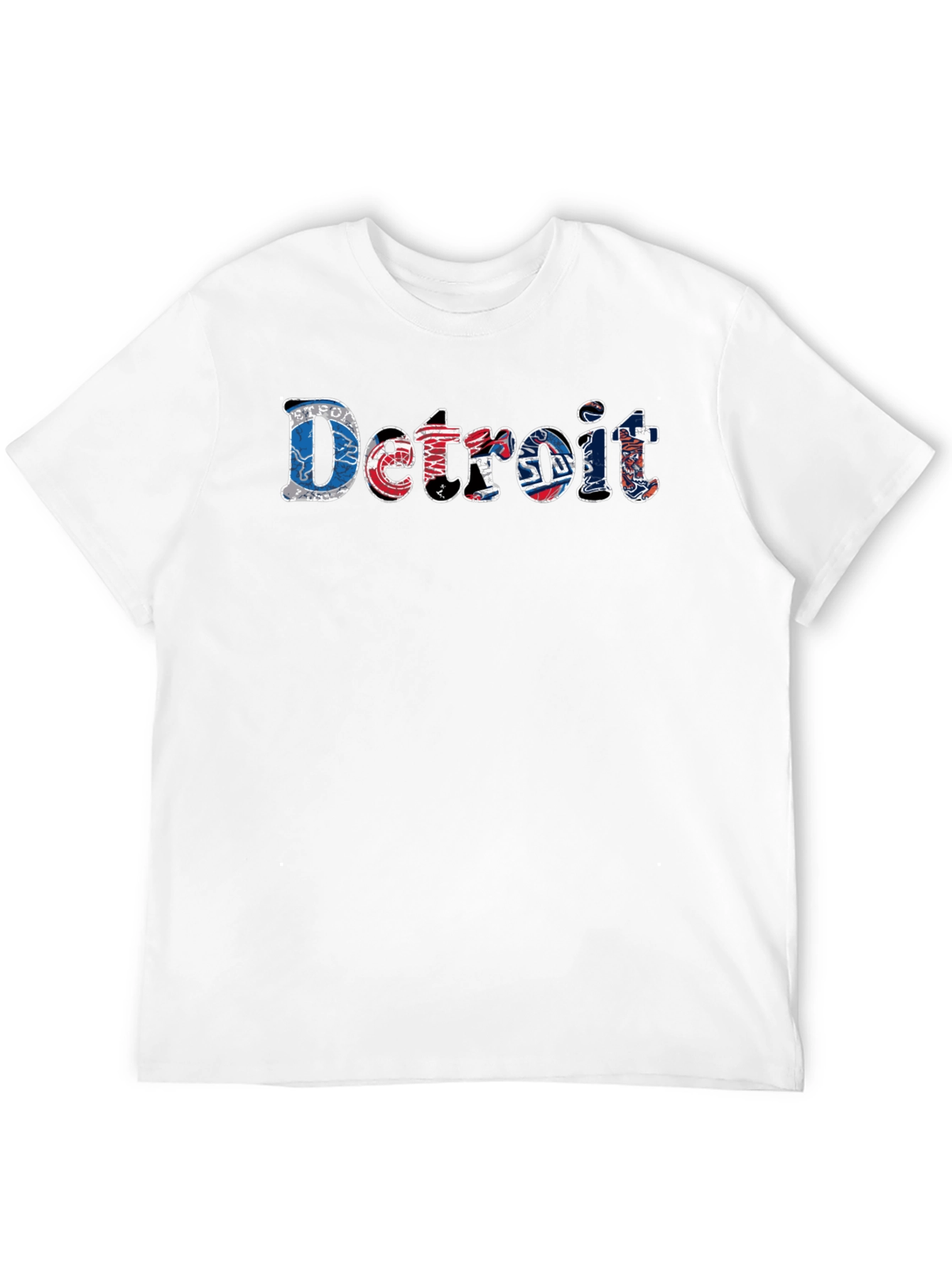 Detroit Sports Teams Graphic T-Shirt