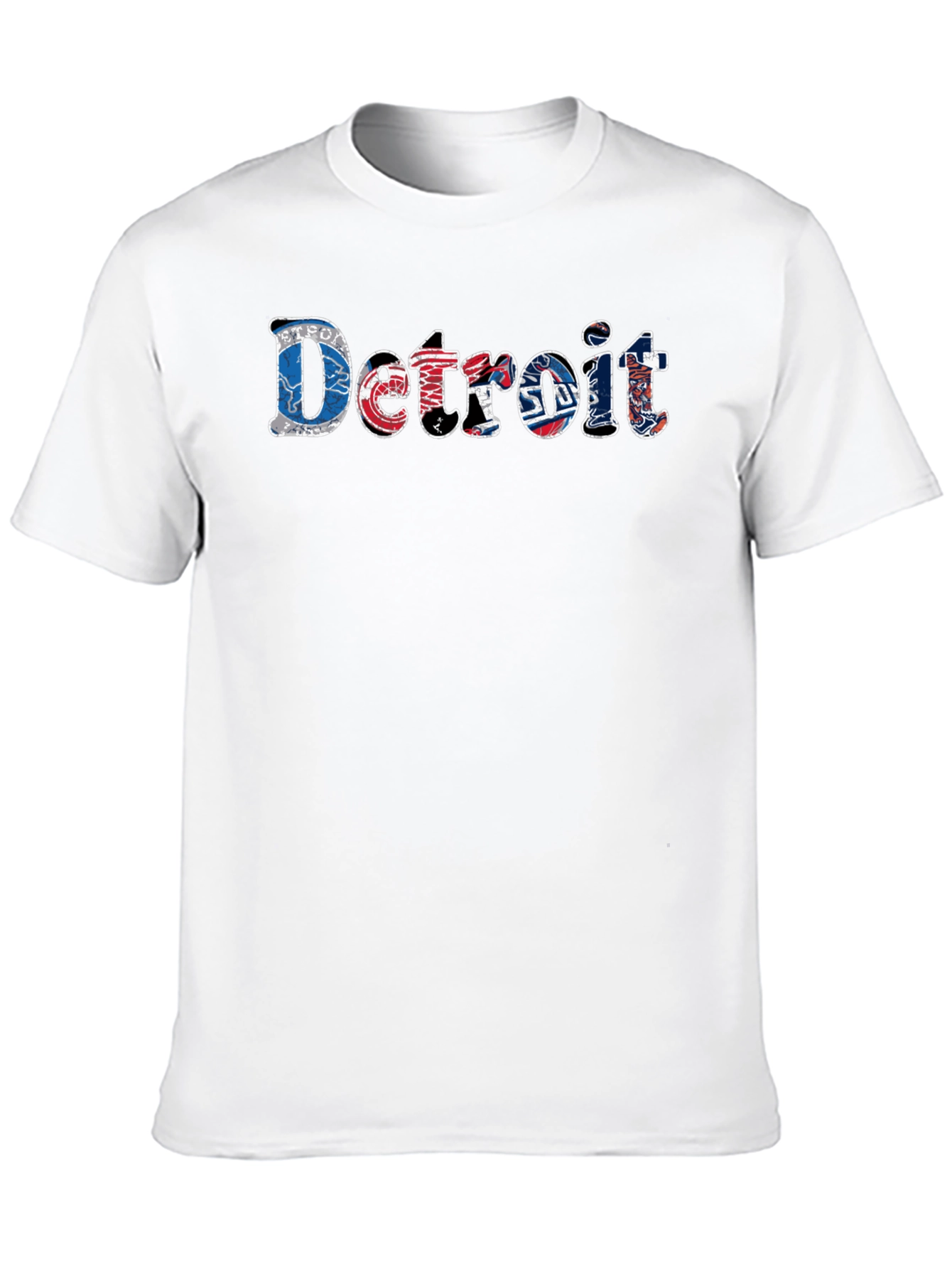 Detroit Sports Teams Graphic T-Shirt
