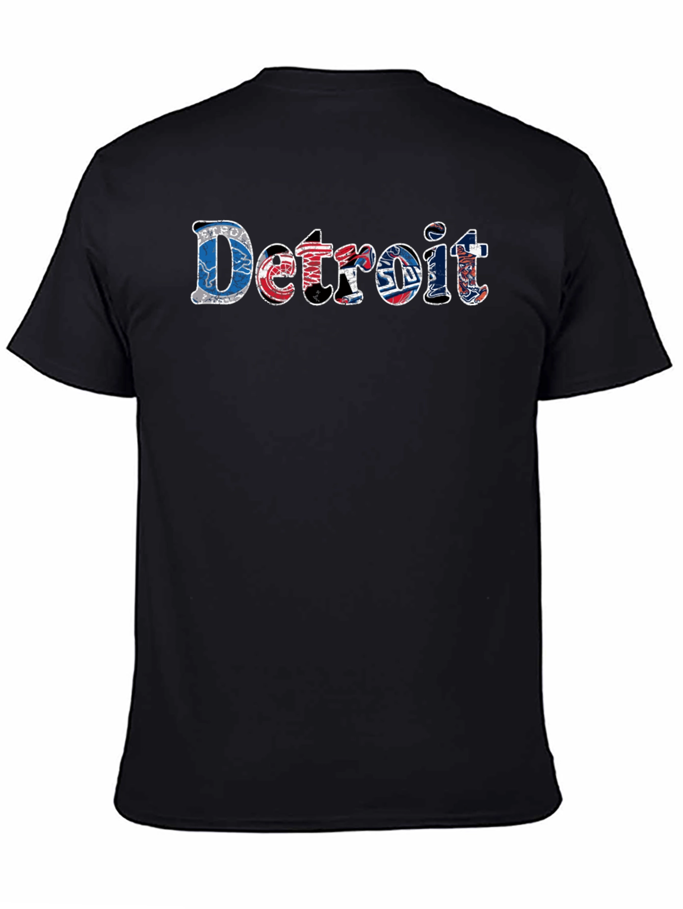 Detroit Sports Teams Graphic T-Shirt