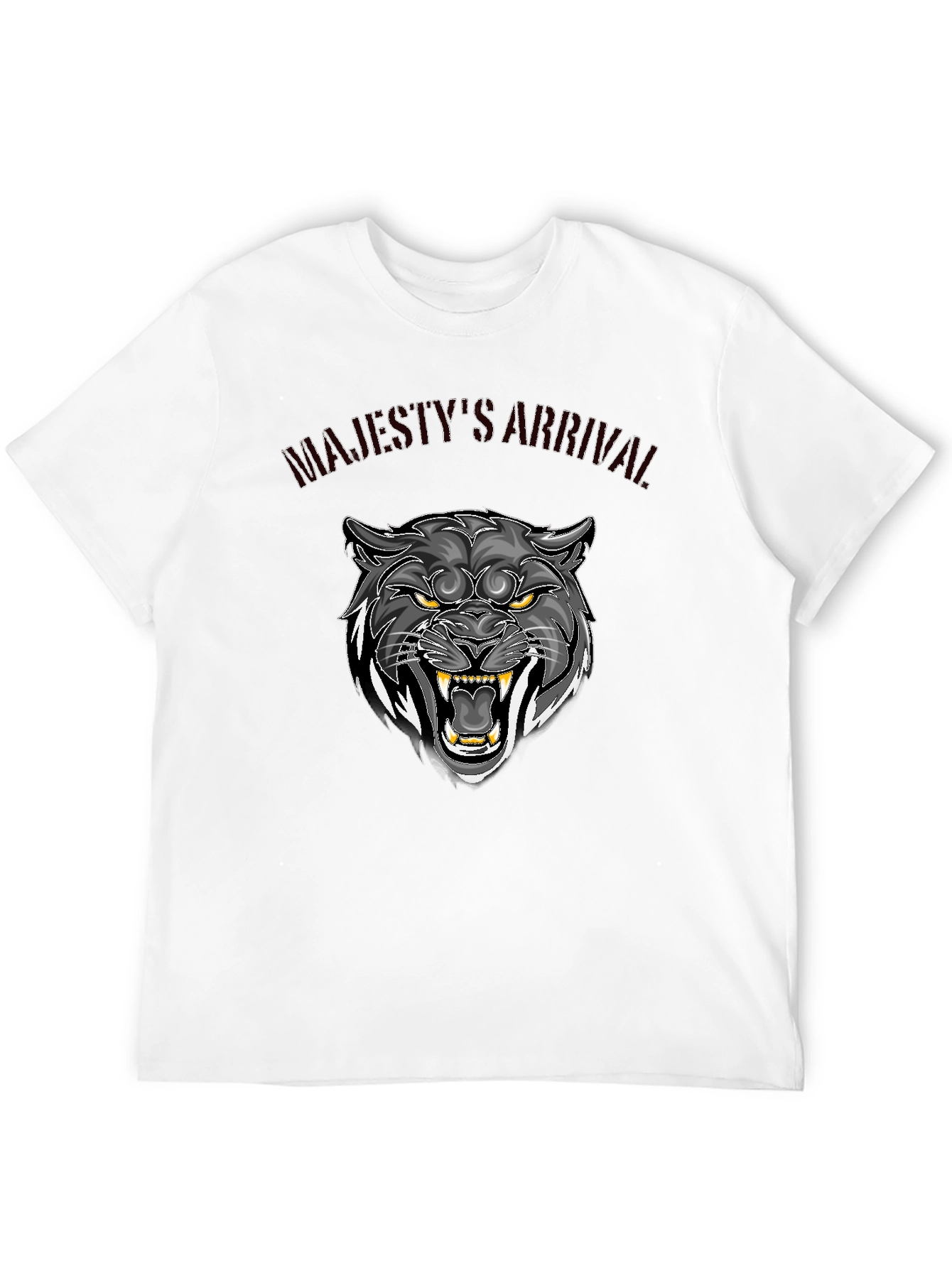 Majestys Arrival Graphic Tee - Black Panther Design