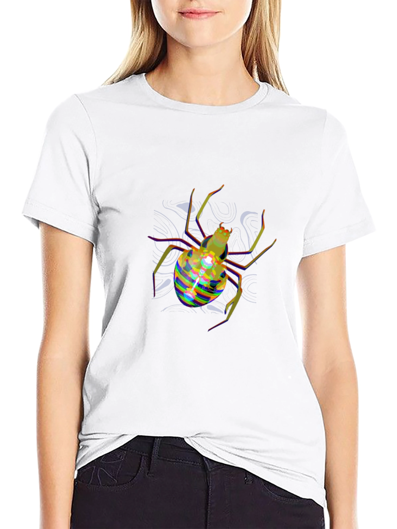 Spider Graphic T-Shirt - Bold and Unique Design
