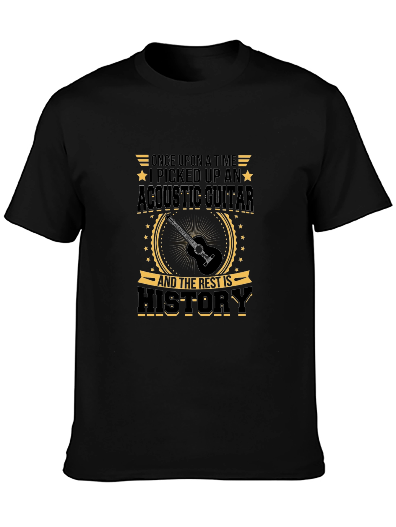 Acoustic Guitar History T-Shirt