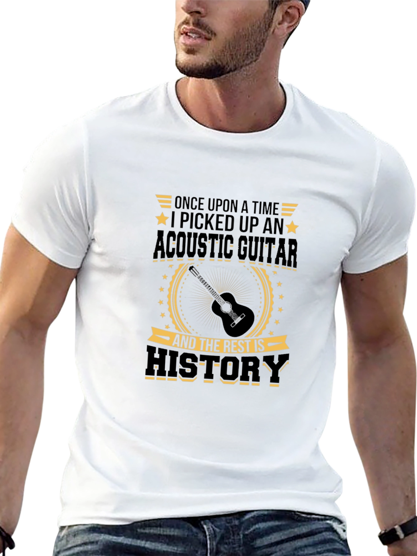 Acoustic Guitar History T-Shirt
