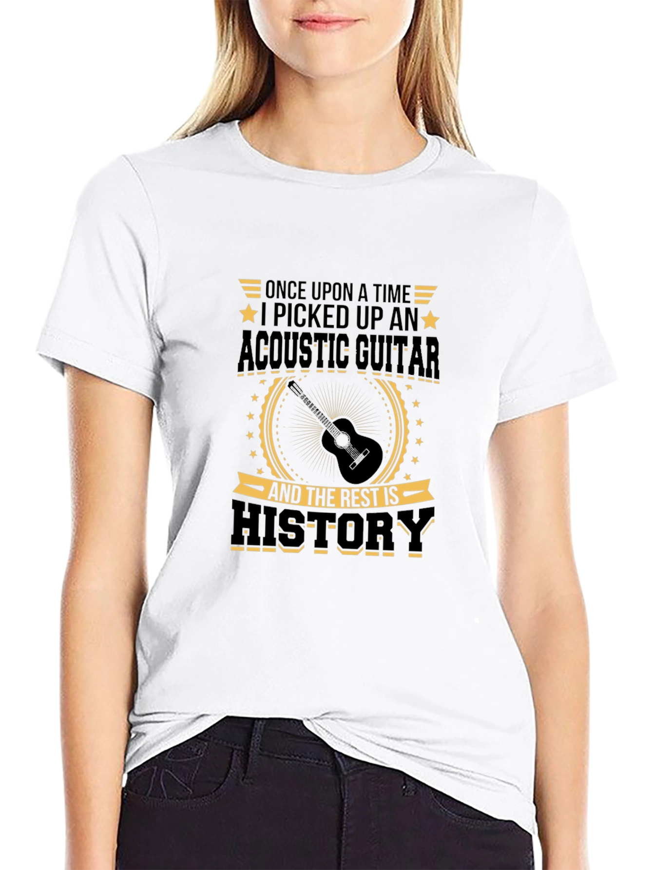 Acoustic Guitar History T-Shirt