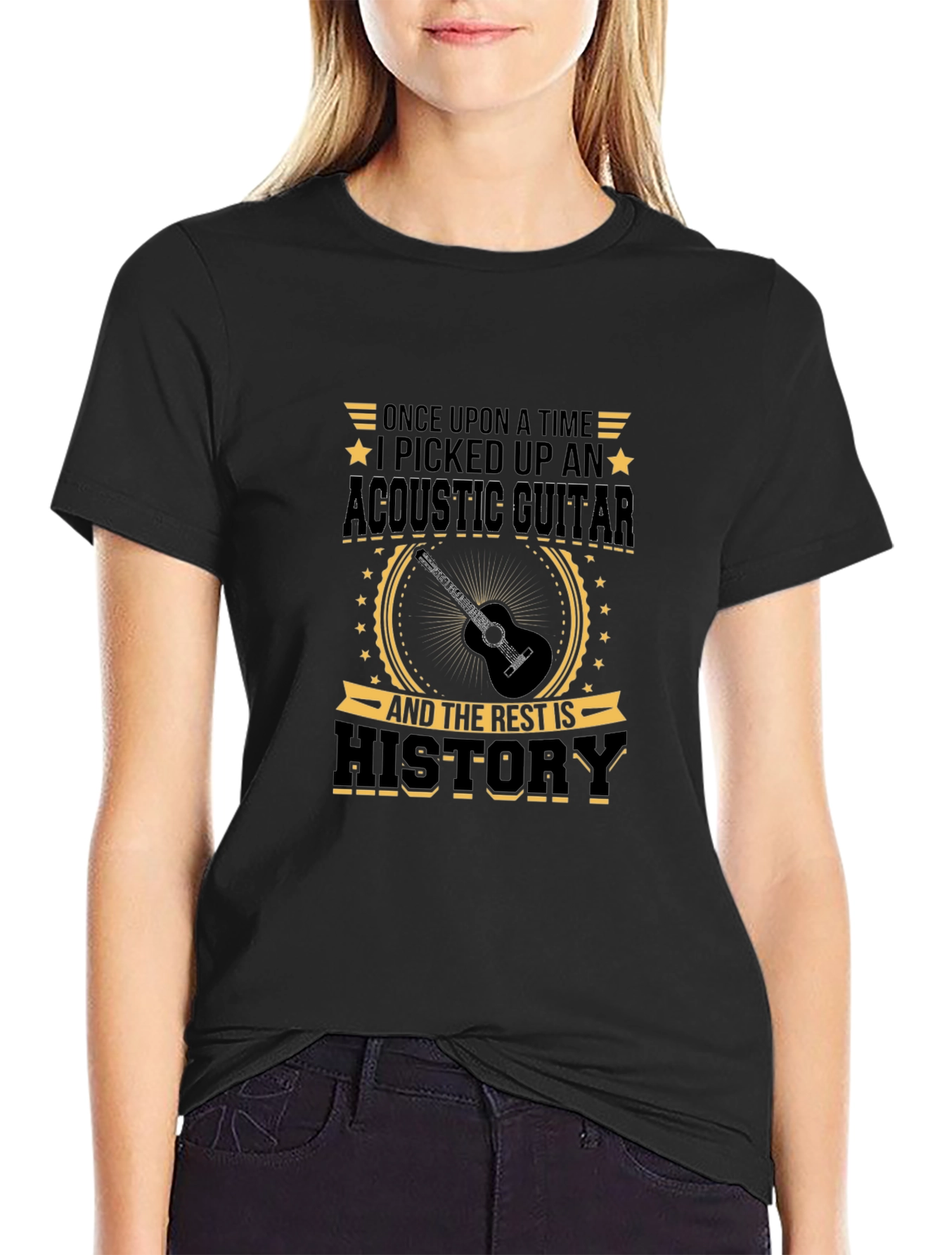 Acoustic Guitar History T-Shirt
