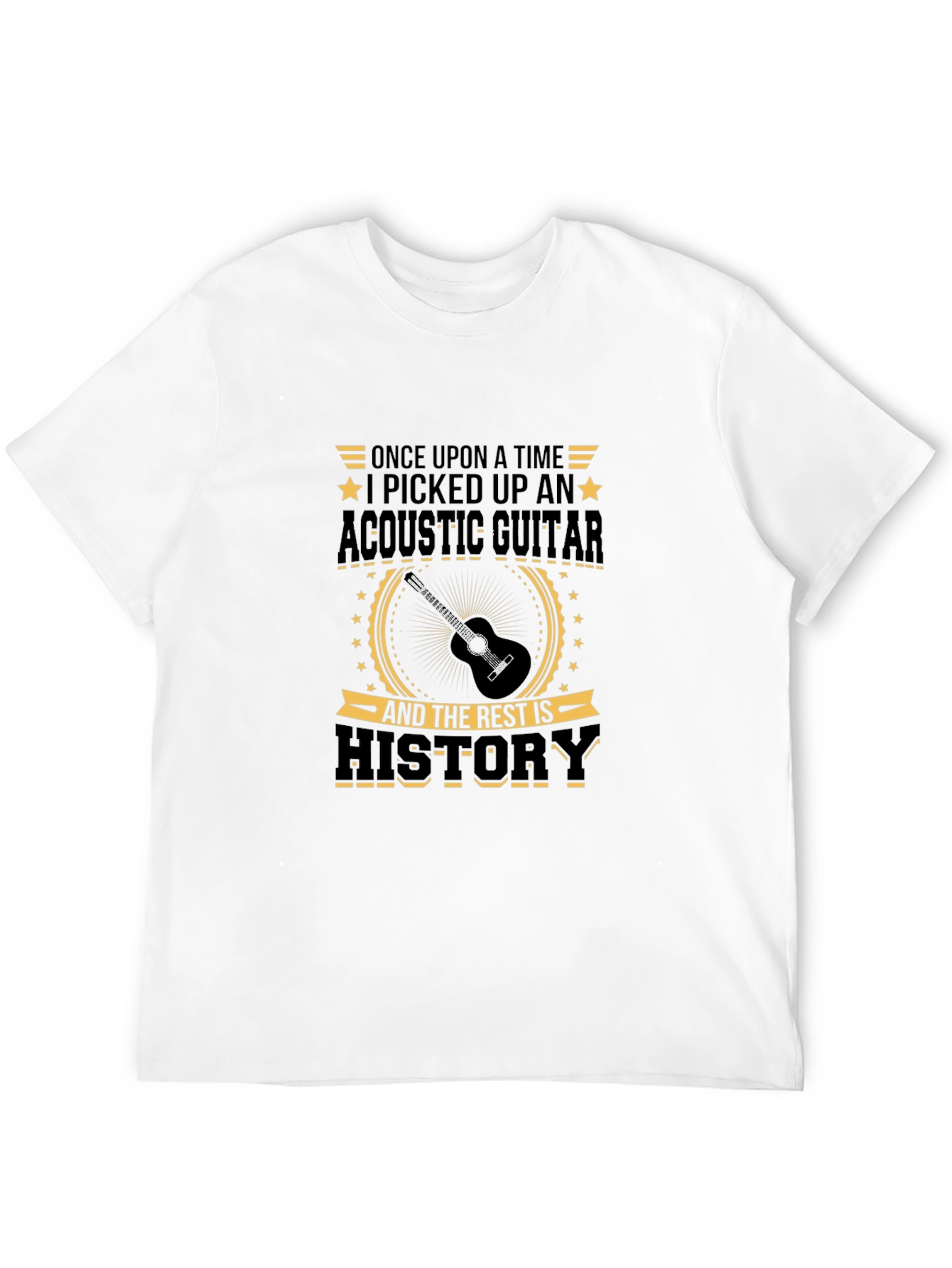 Acoustic Guitar History T-Shirt