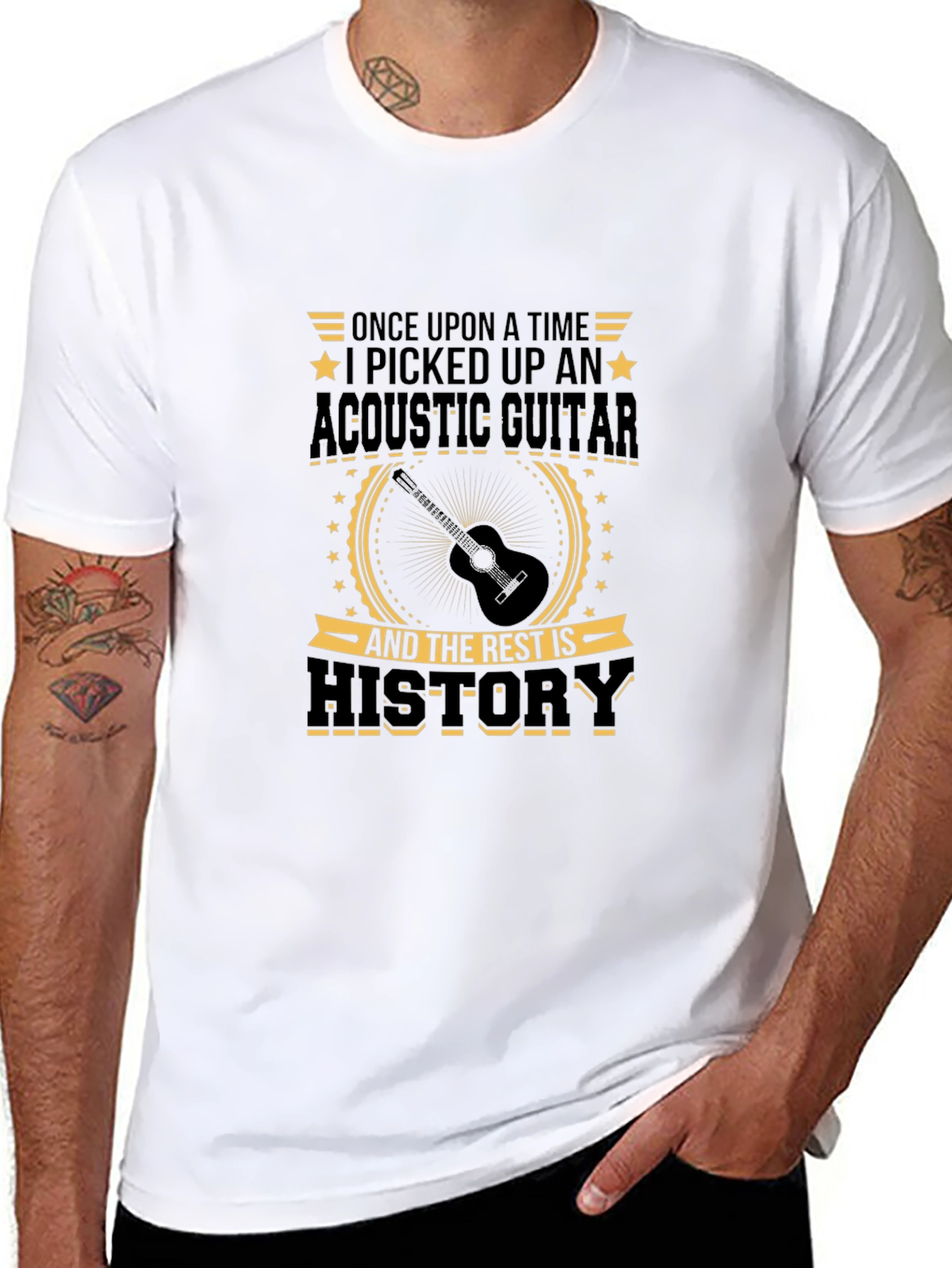 Acoustic Guitar History T-Shirt