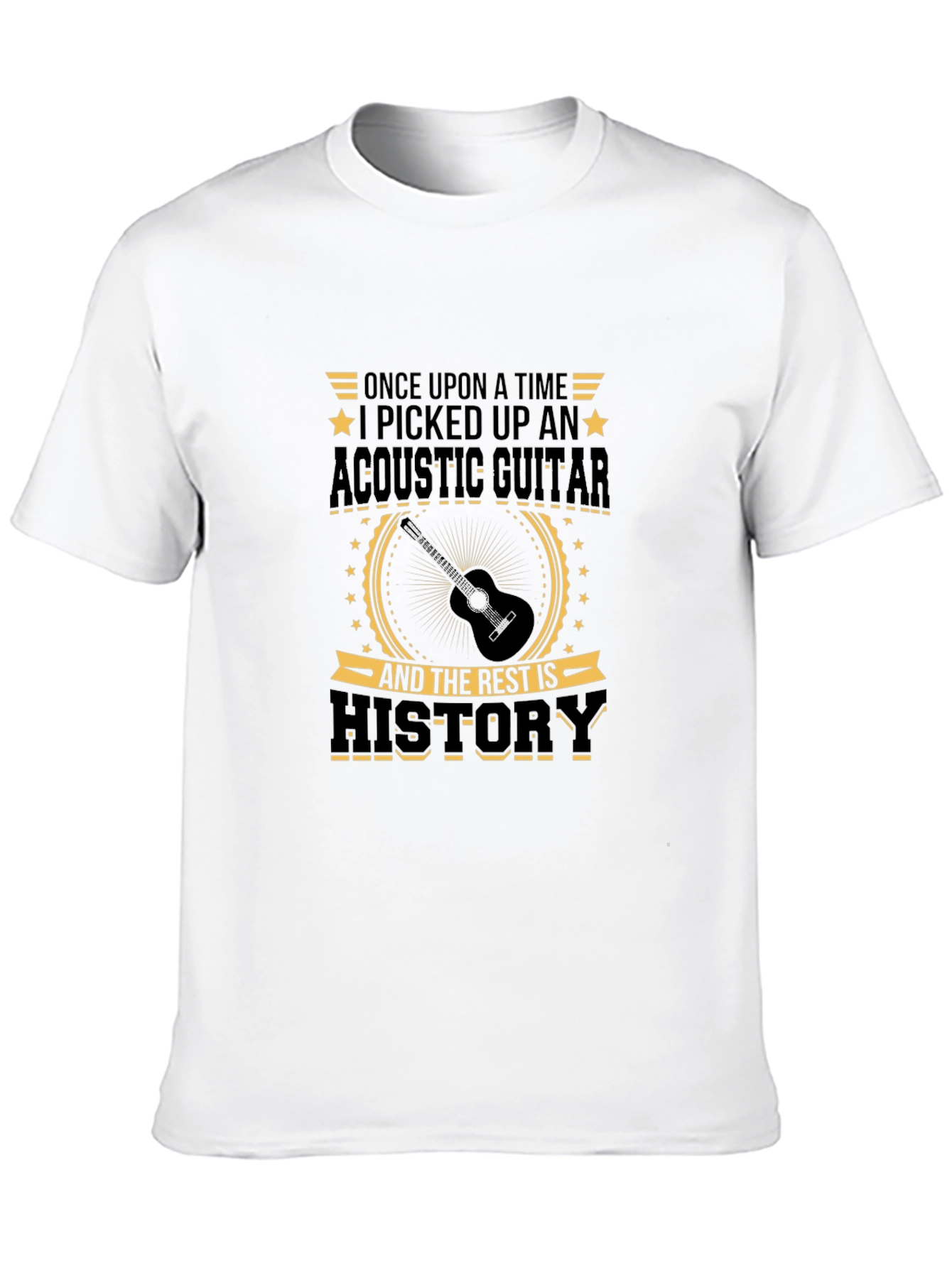 Acoustic Guitar History T-Shirt