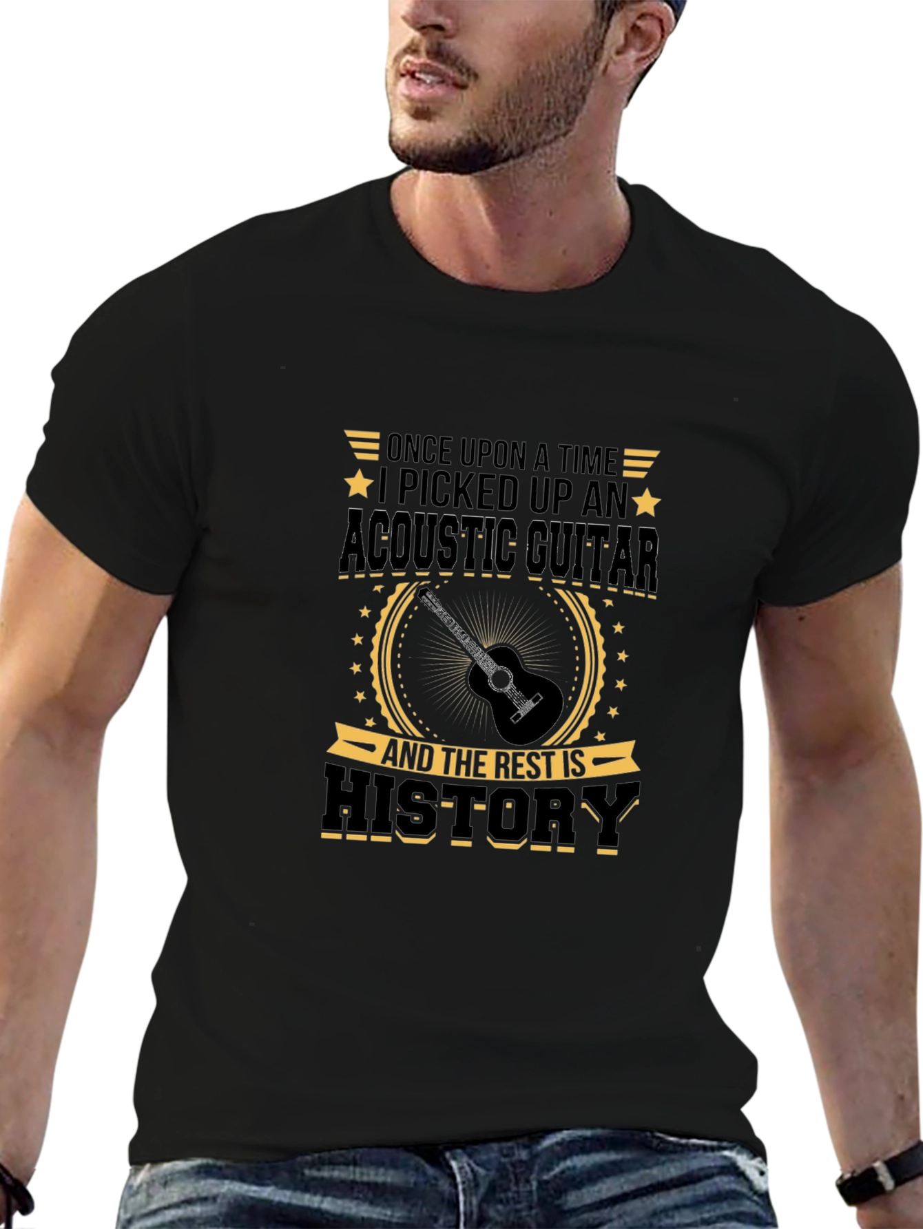 Acoustic Guitar History T-Shirt
