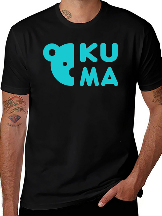 Kuma Bear Graphic T-Shirt - Casual Comfort Tee