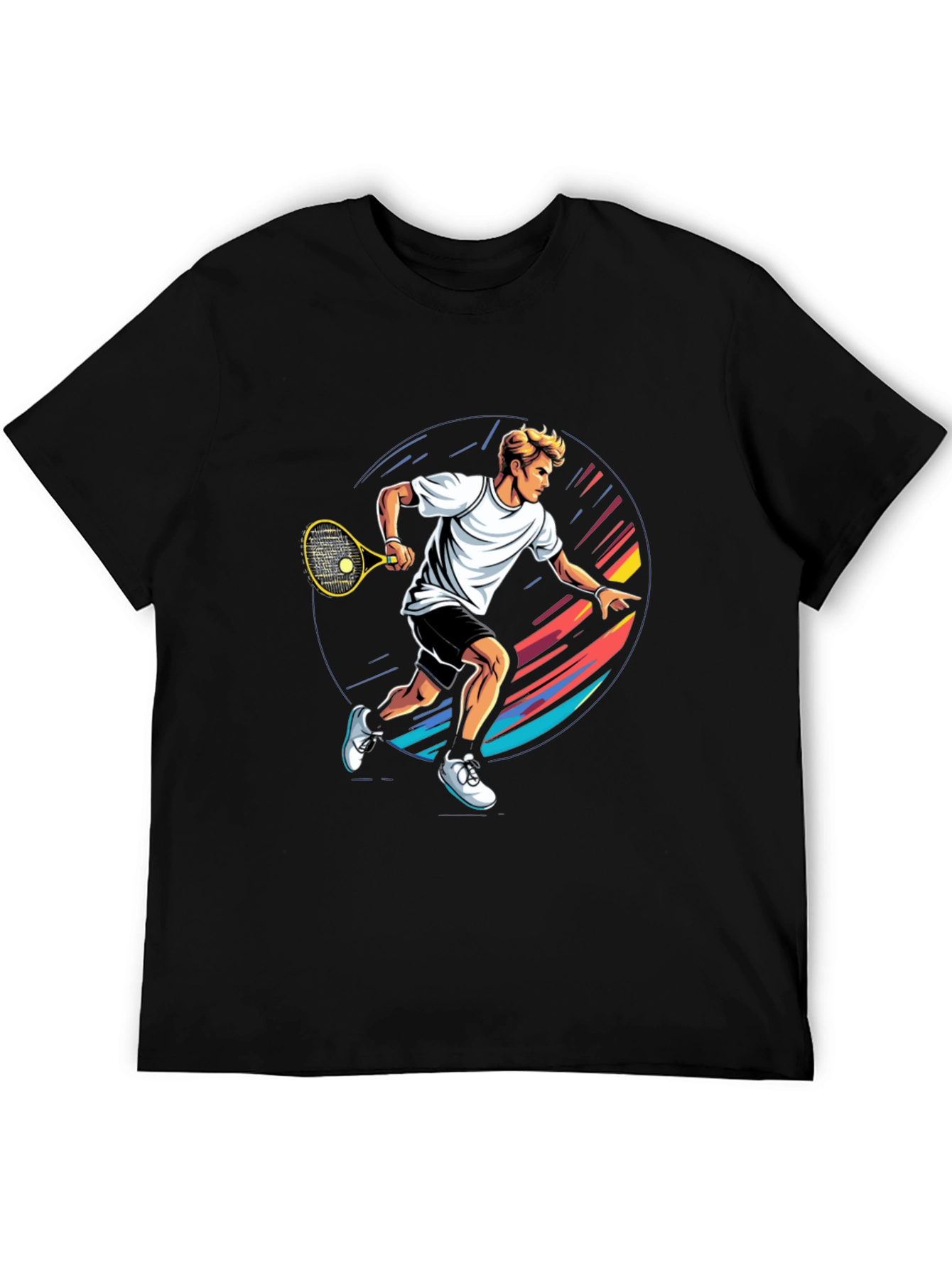 Tennis Player Graphic T-Shirt