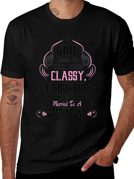 Classy Fabulous Accountant T-Shirt
