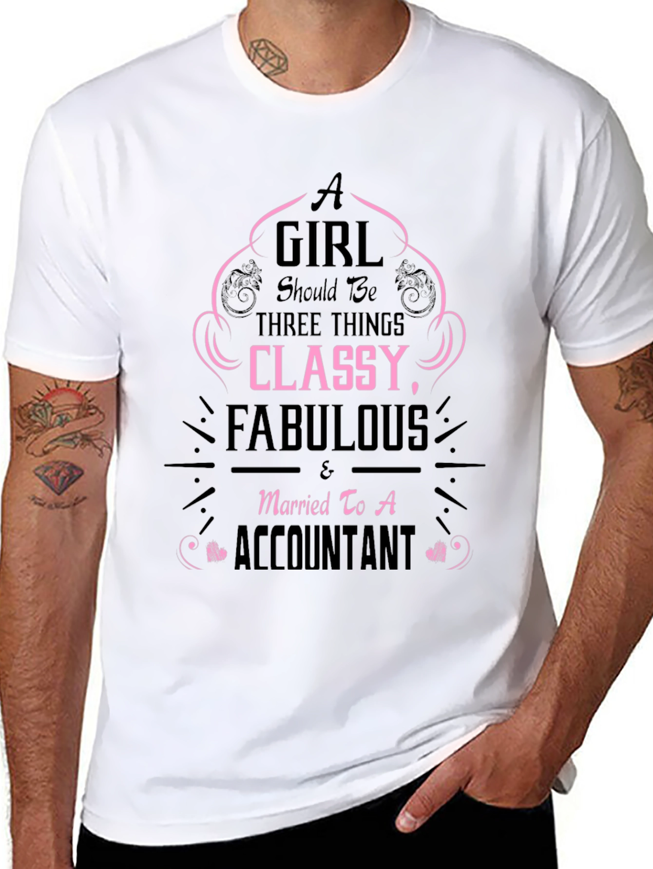 Classy Fabulous Accountant T-Shirt