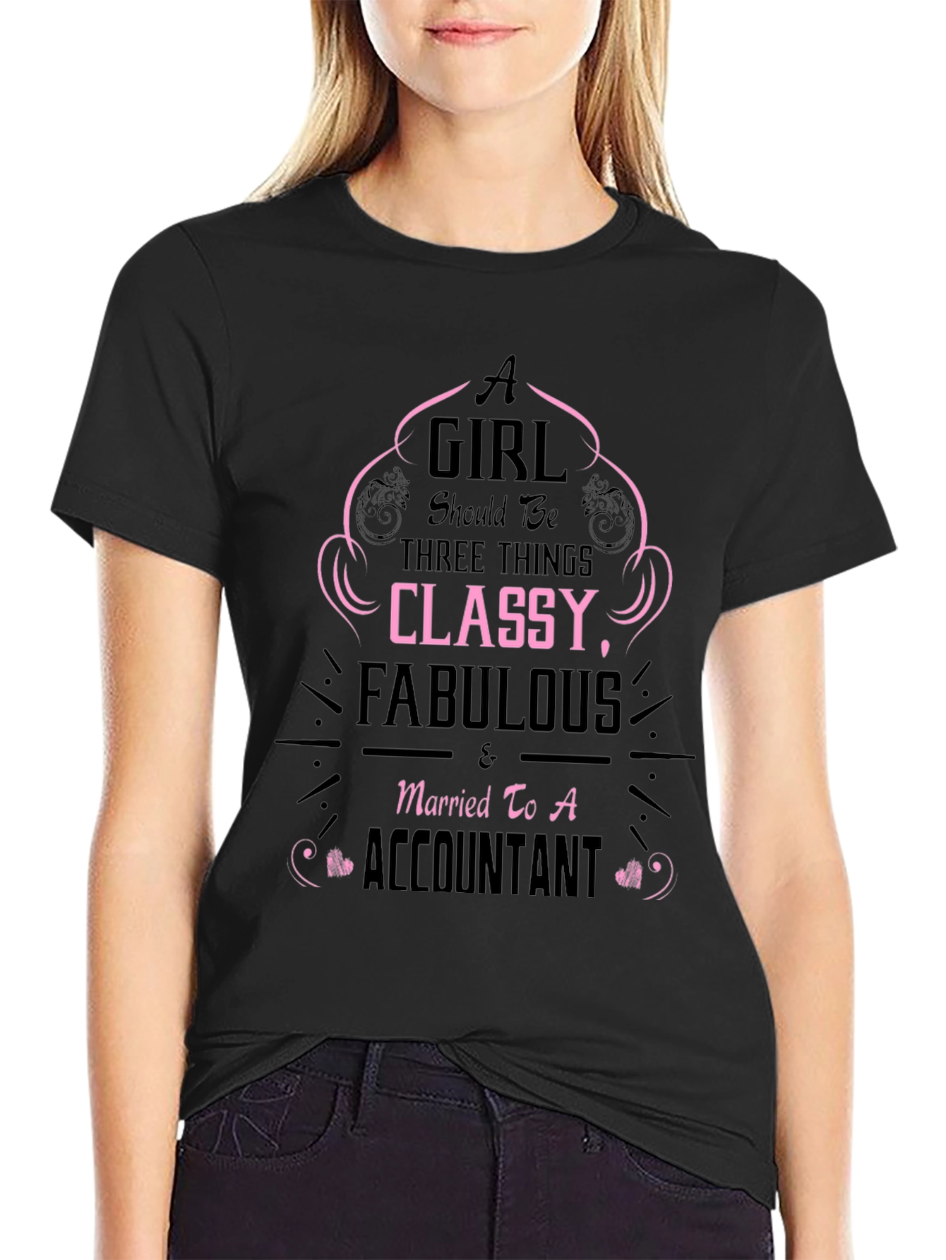 Classy Fabulous Accountant T-Shirt