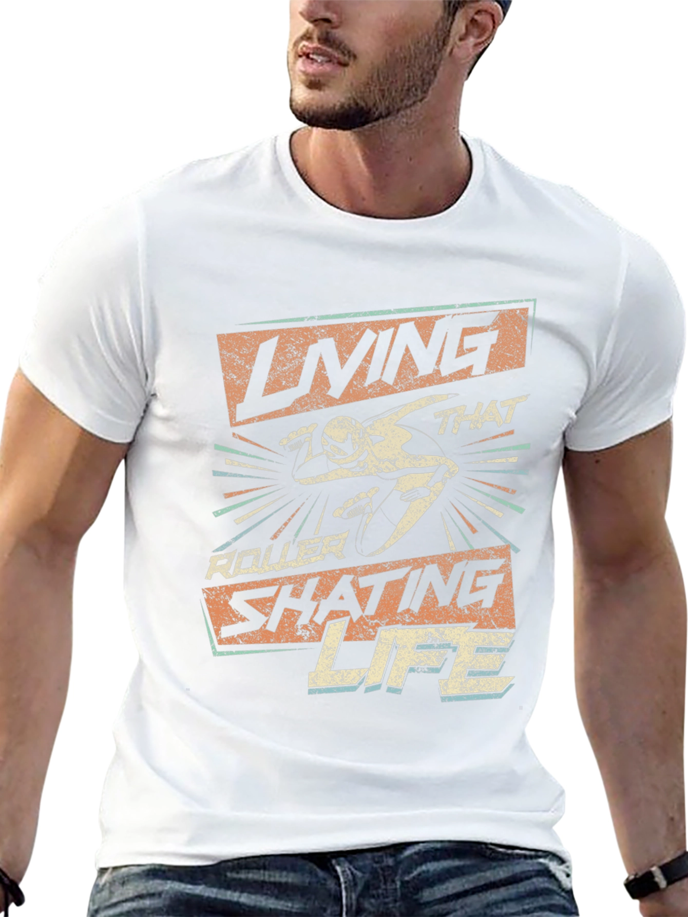 Living That Roller Skating Life T-Shirt