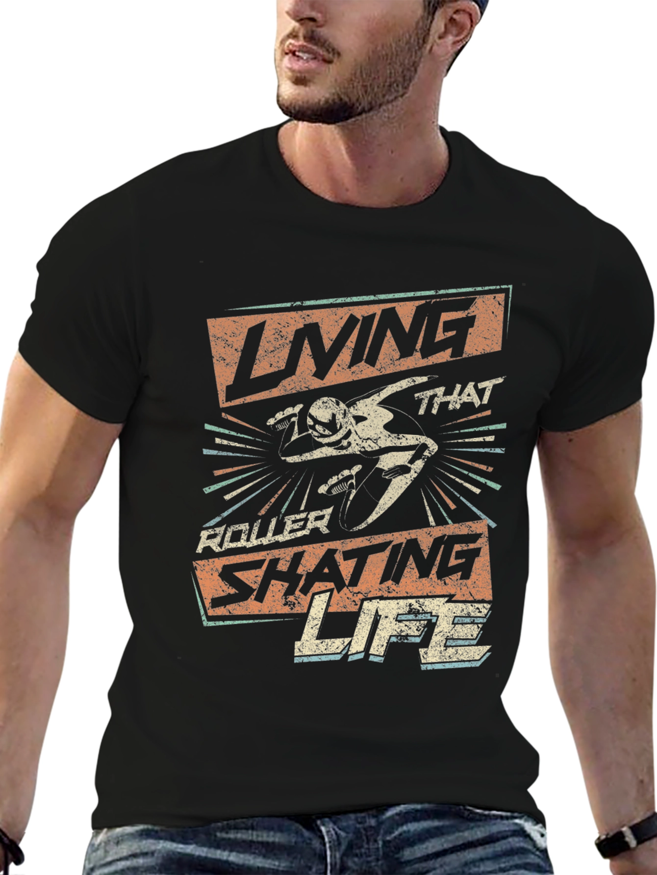 Living That Roller Skating Life T-Shirt