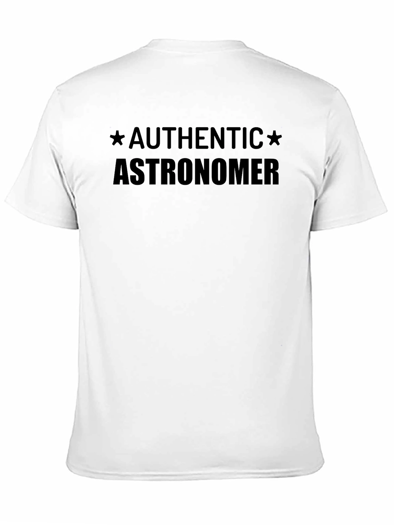 Authentic Astronomer Black T-Shirt
