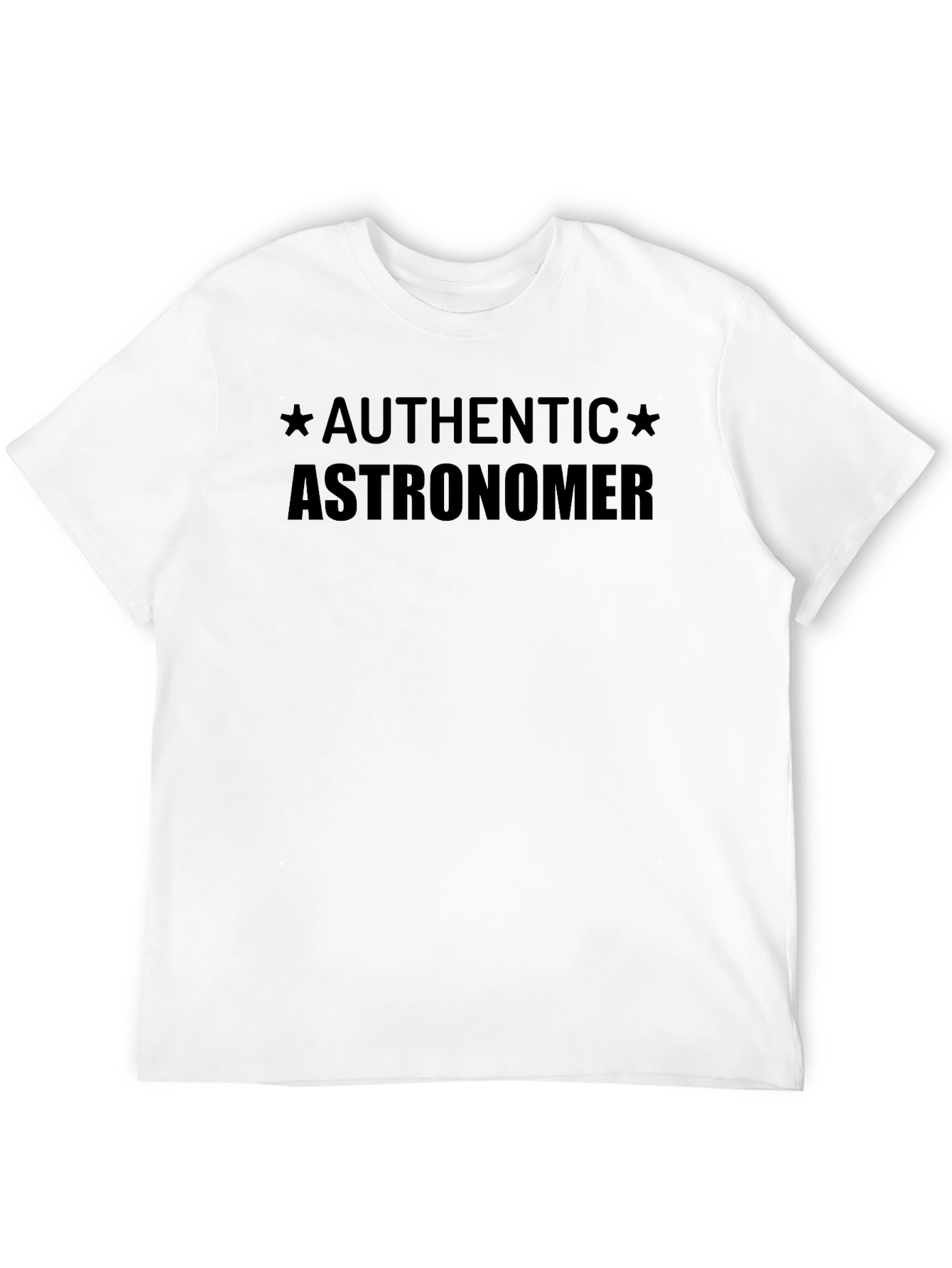 Authentic Astronomer Black T-Shirt