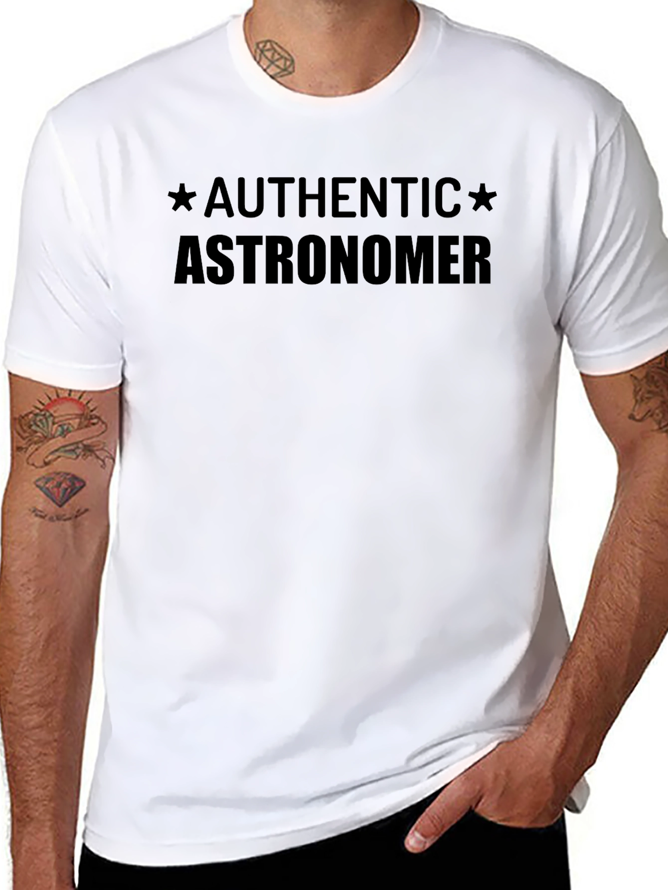 Authentic Astronomer Black T-Shirt