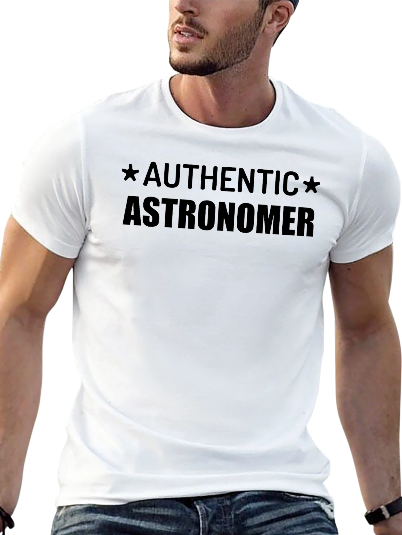 Authentic Astronomer Black T-Shirt