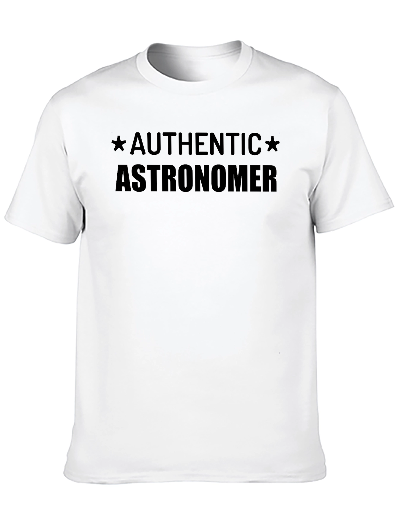 Authentic Astronomer Black T-Shirt