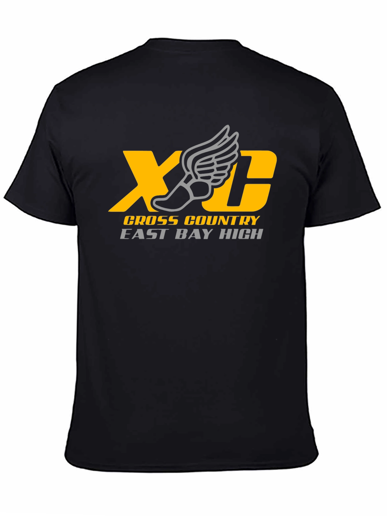 XC Cross Country East Bay High Black T-Shirt