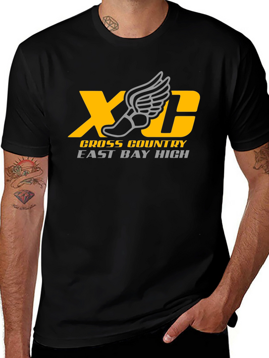 XC Cross Country East Bay High Black T-Shirt