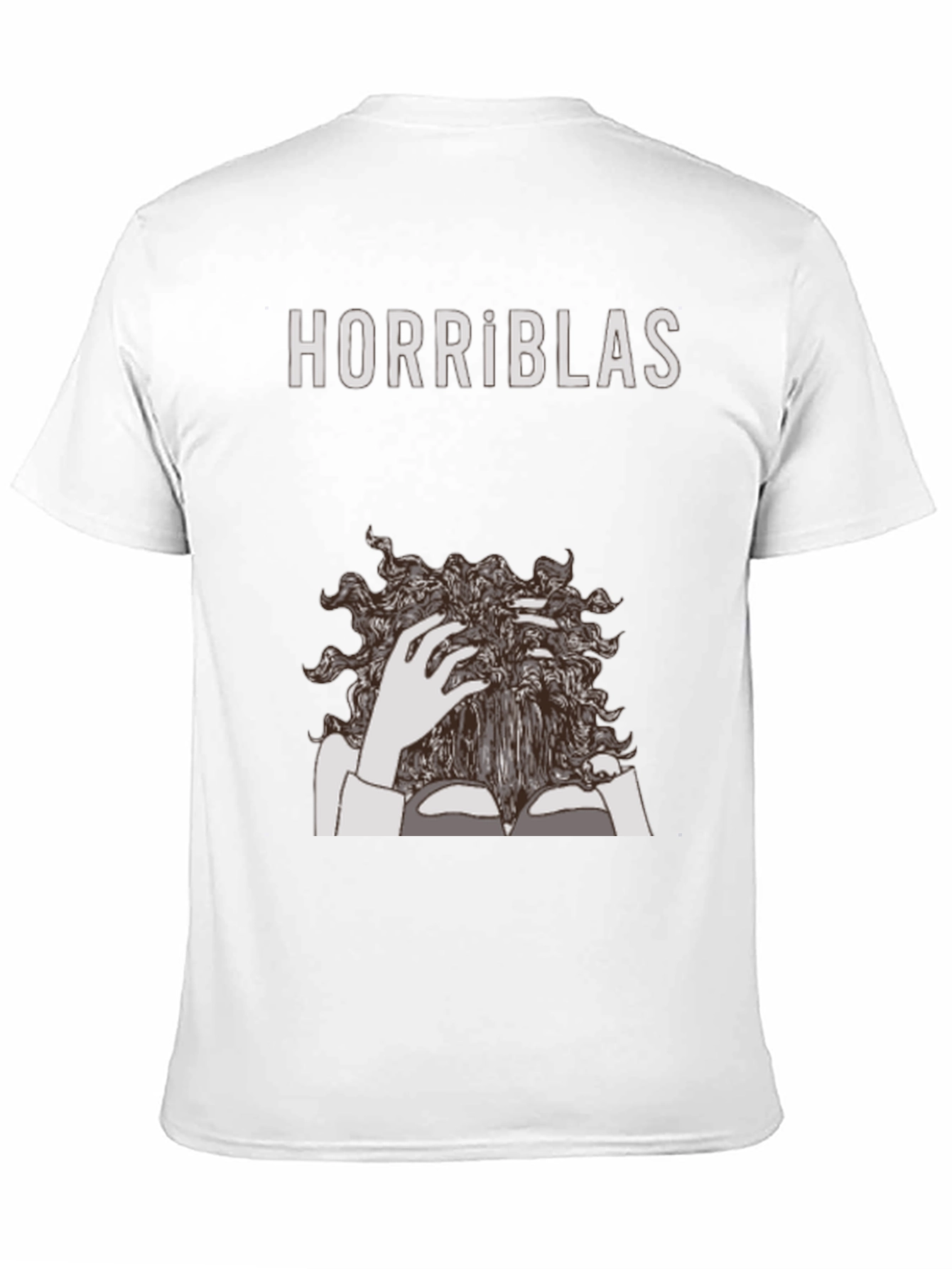 Horriblas Graphic T-Shirt - Unisex Black Tee