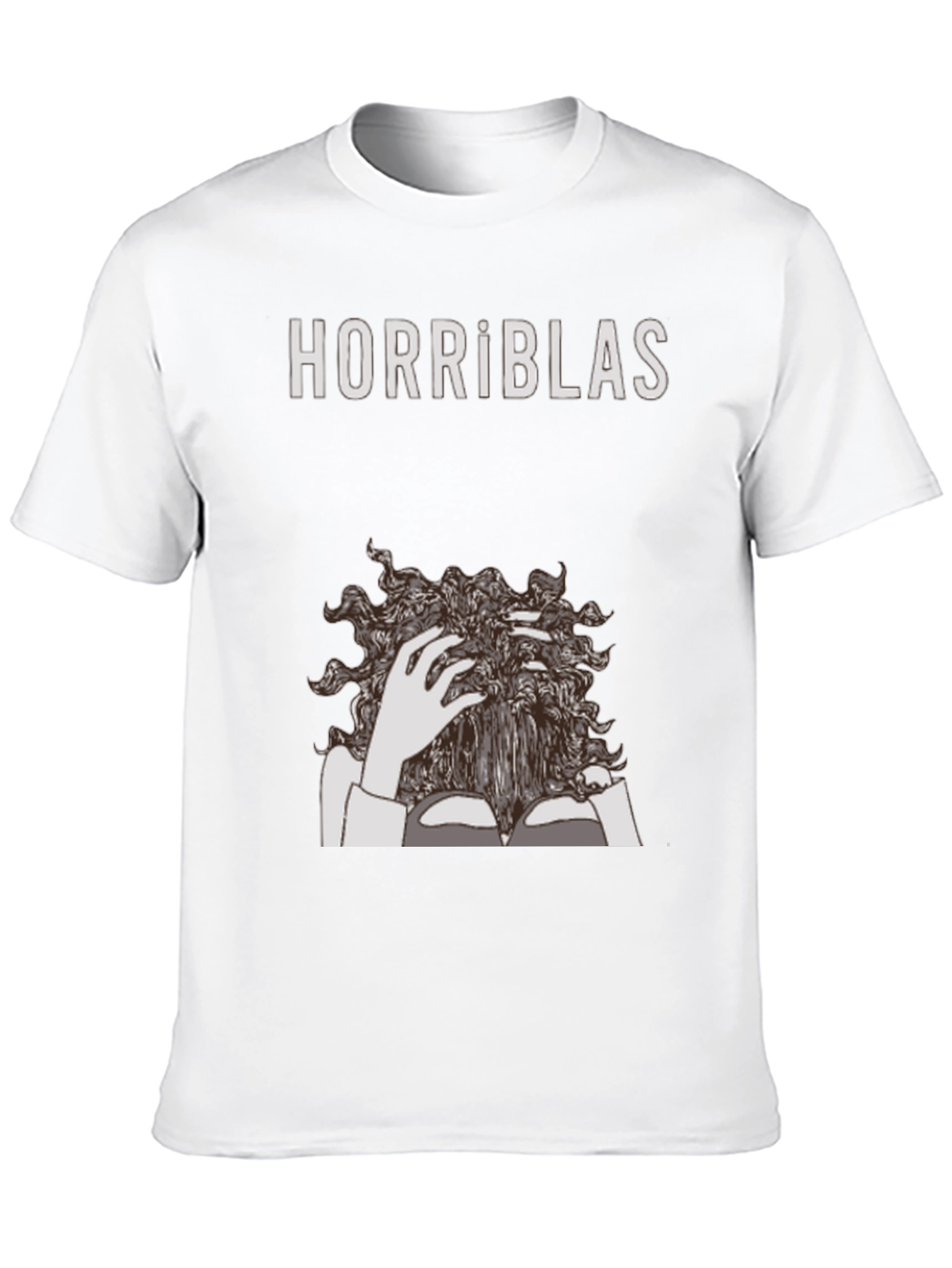 Horriblas Graphic T-Shirt - Unisex Black Tee
