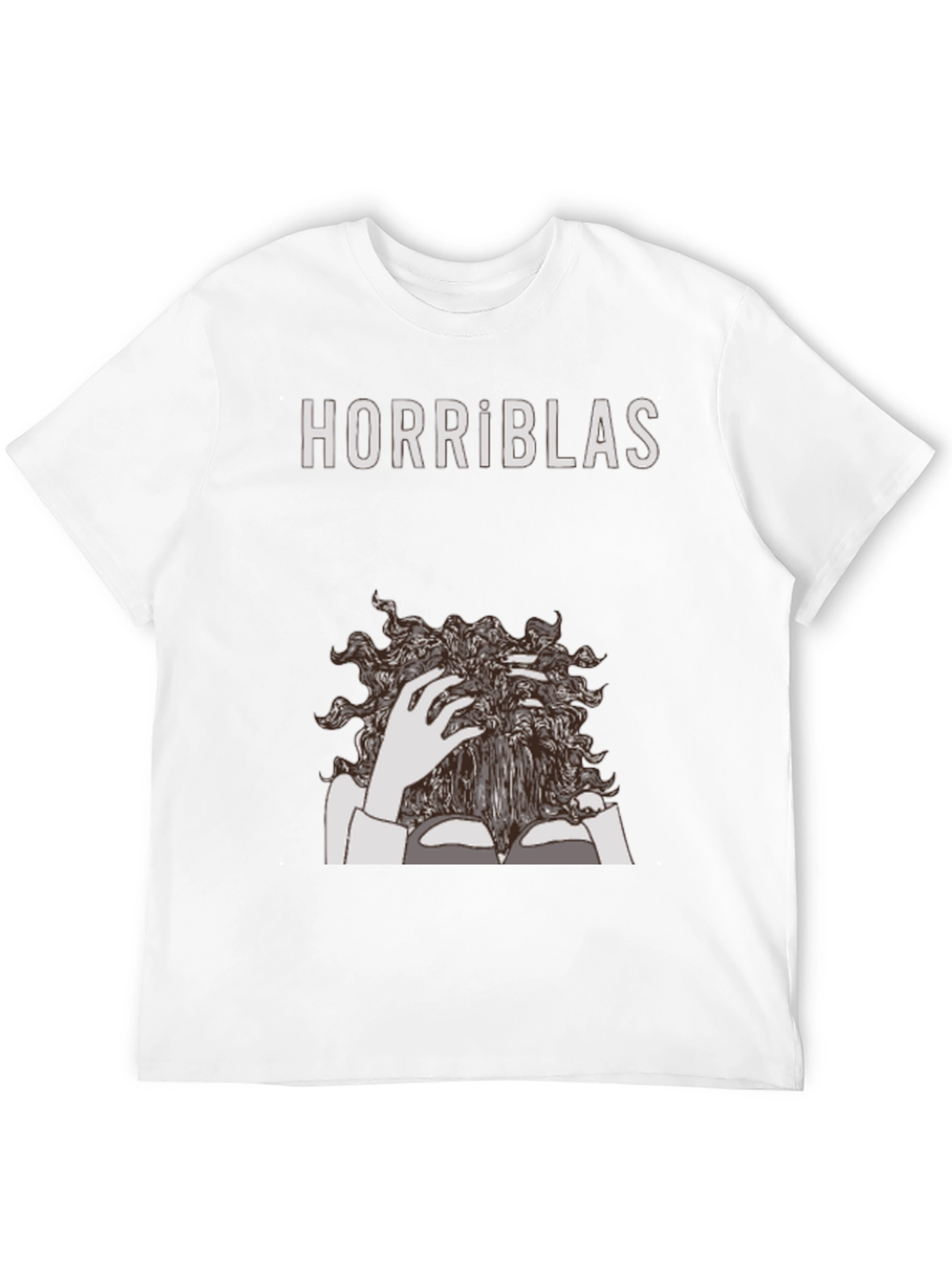 Horriblas Graphic T-Shirt - Unisex Black Tee