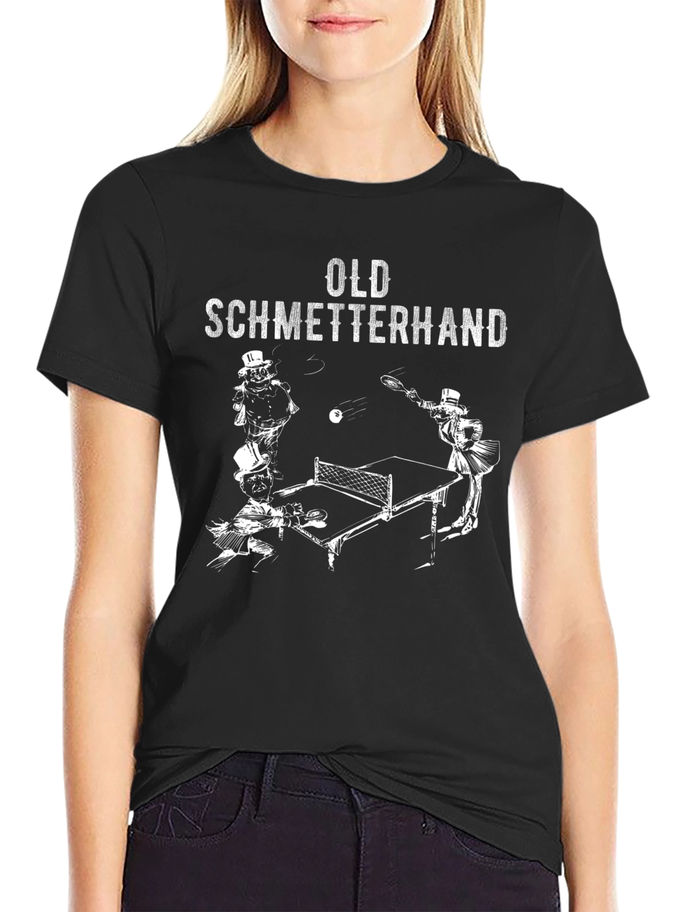 Old Schmetterhand Table Tennis T-Shirt